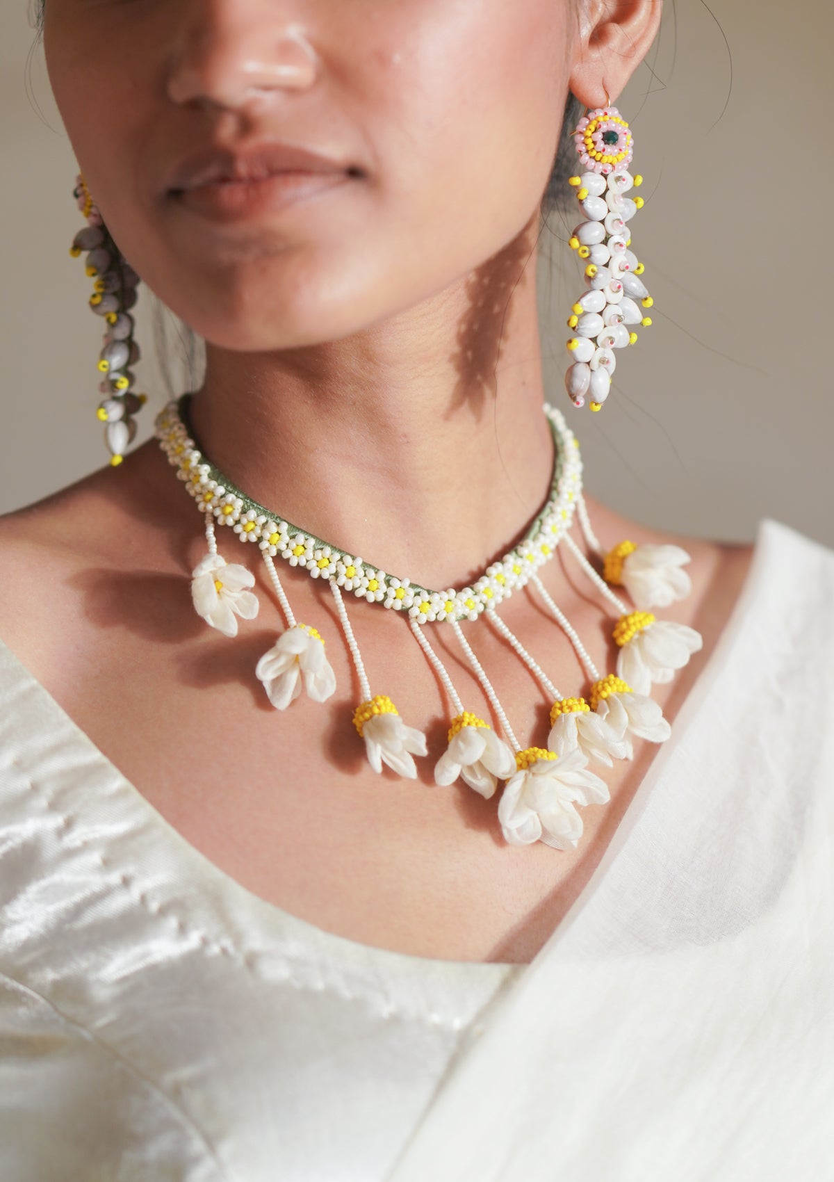 Lopa Tulsi Bead Necklace