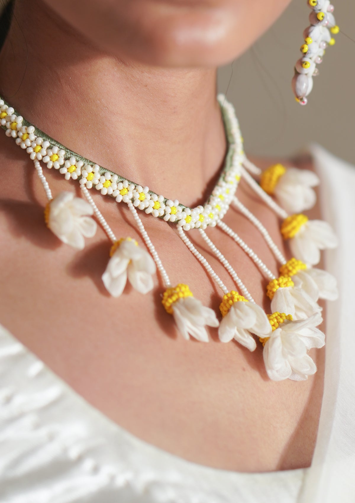 Lopa Tulsi Bead Necklace