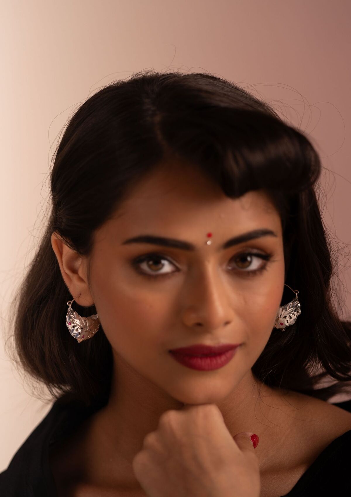 Mathi Silver Earrings