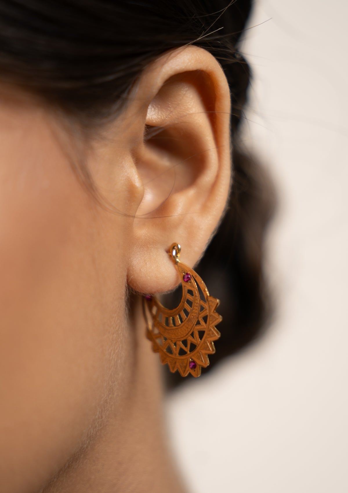 Mitra Gold Earrings