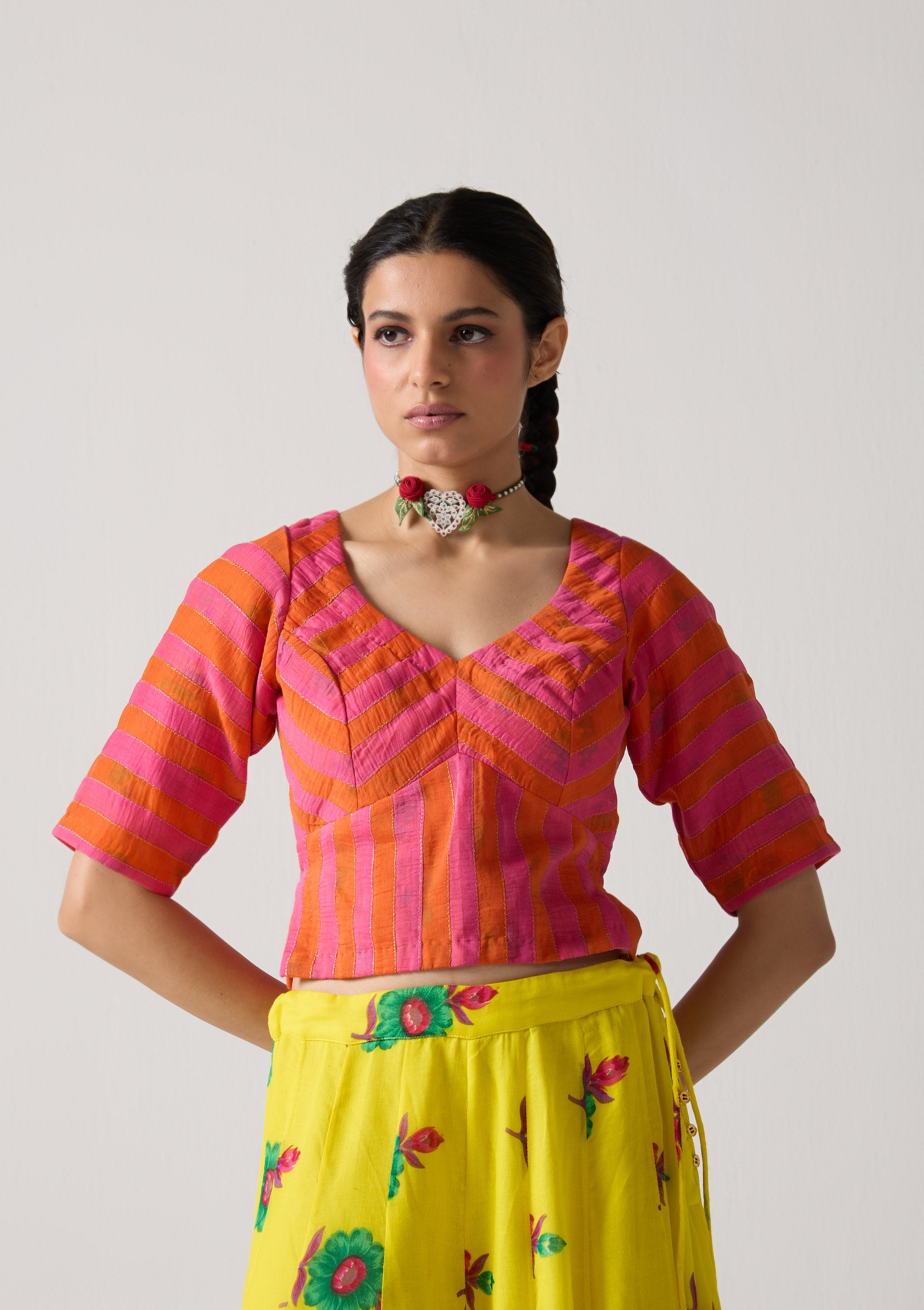 Coral Muse Blouse