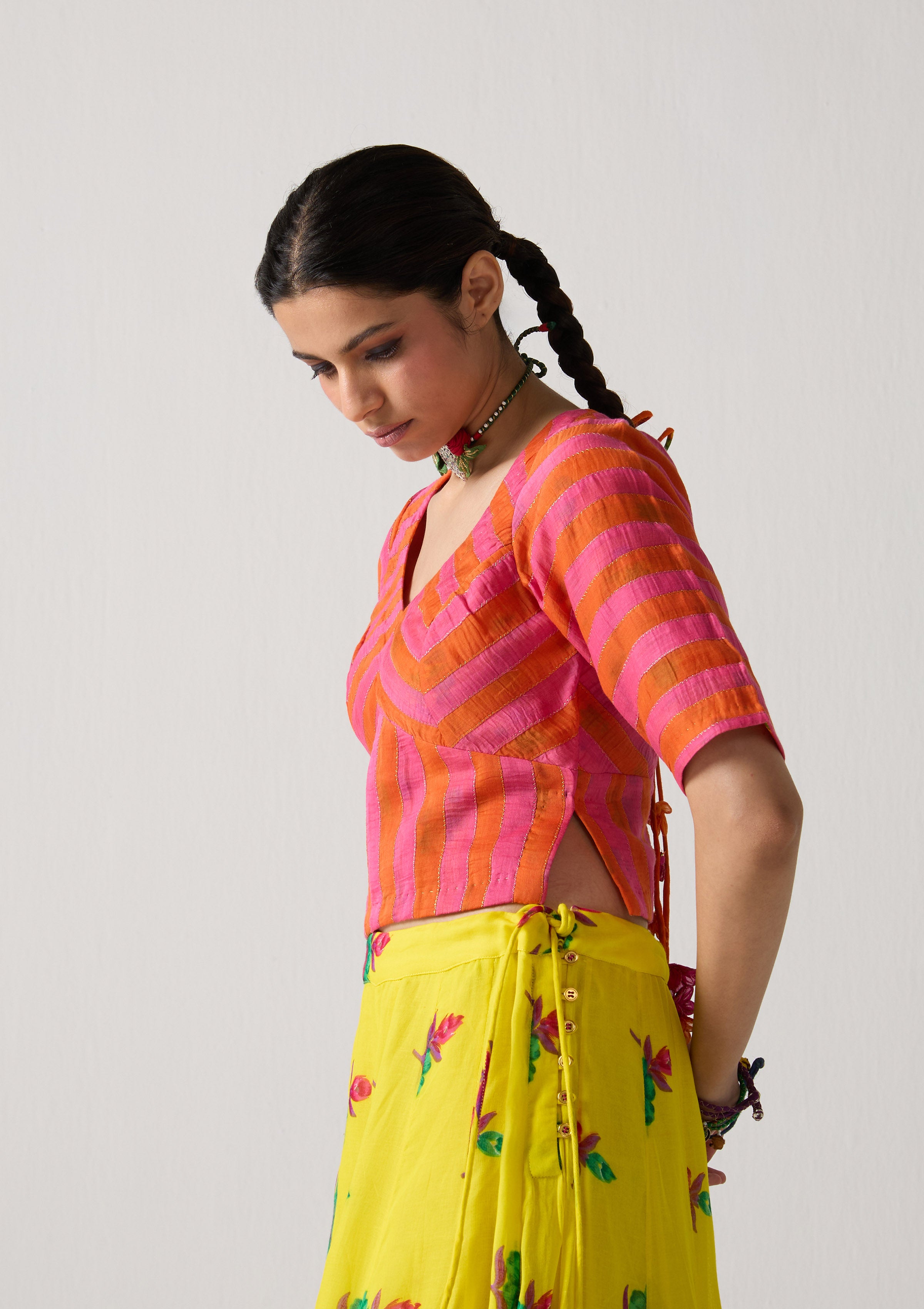 Coral Muse Blouse