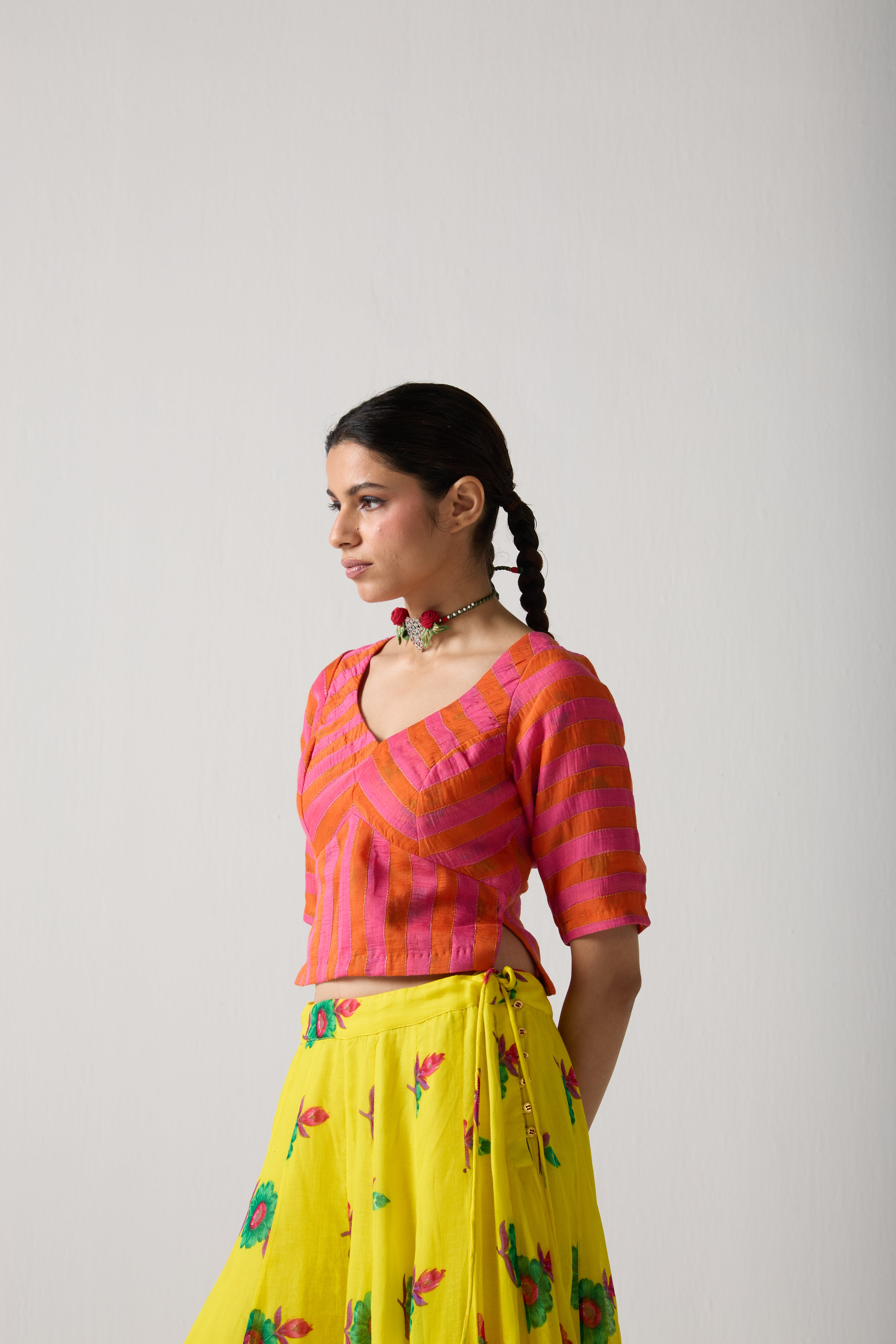 Coral Muse Blouse