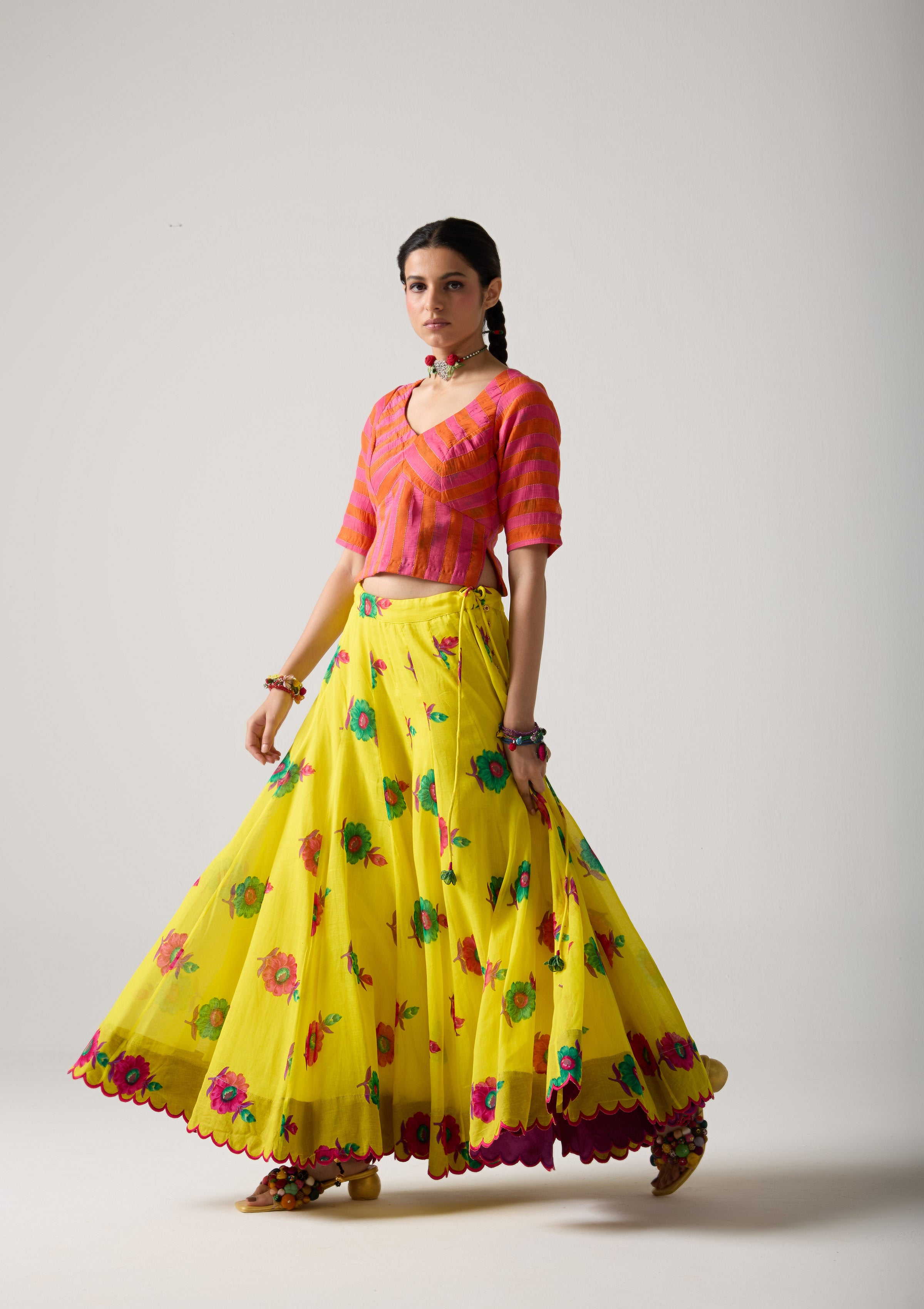 Sunflower Glow Divider Skirt