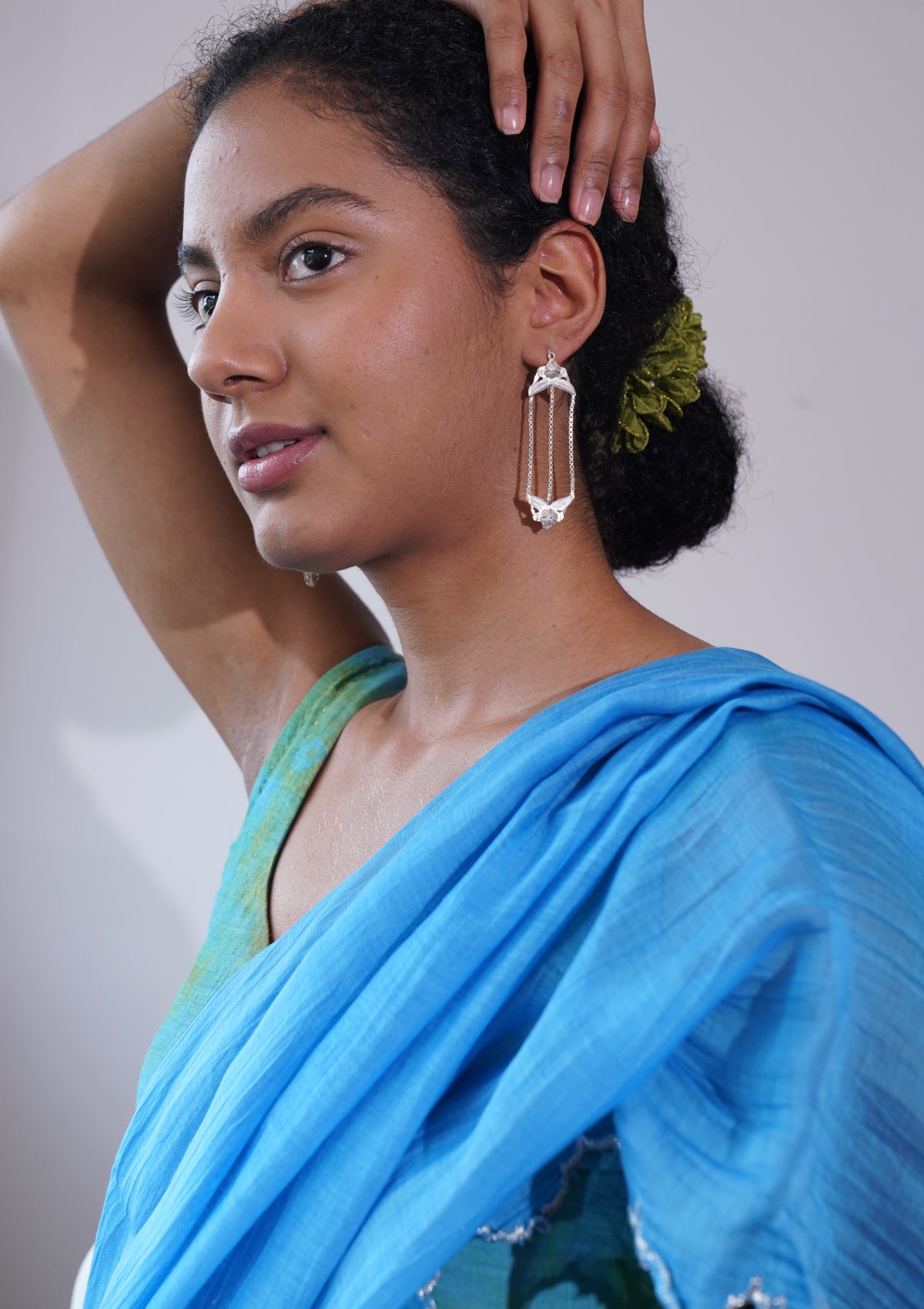 Bhadra Silver Earrings