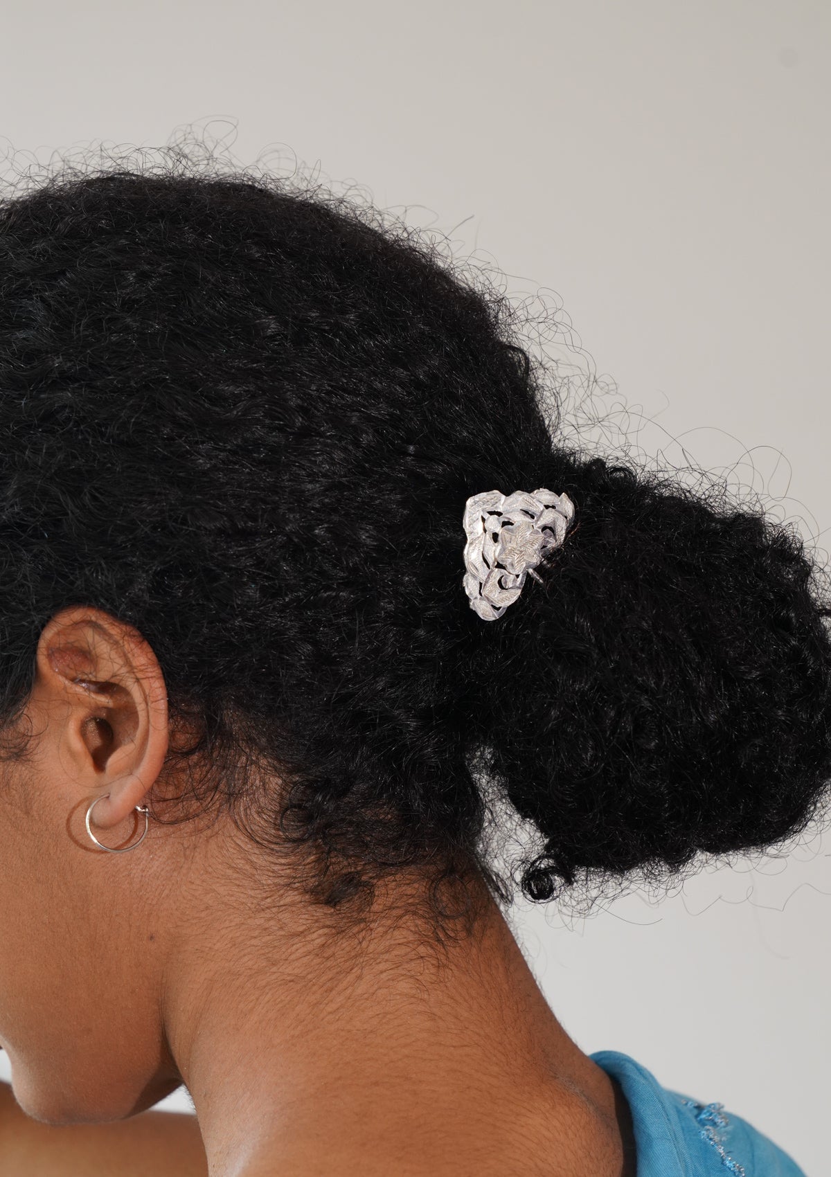 Nalini Silver Hairpin