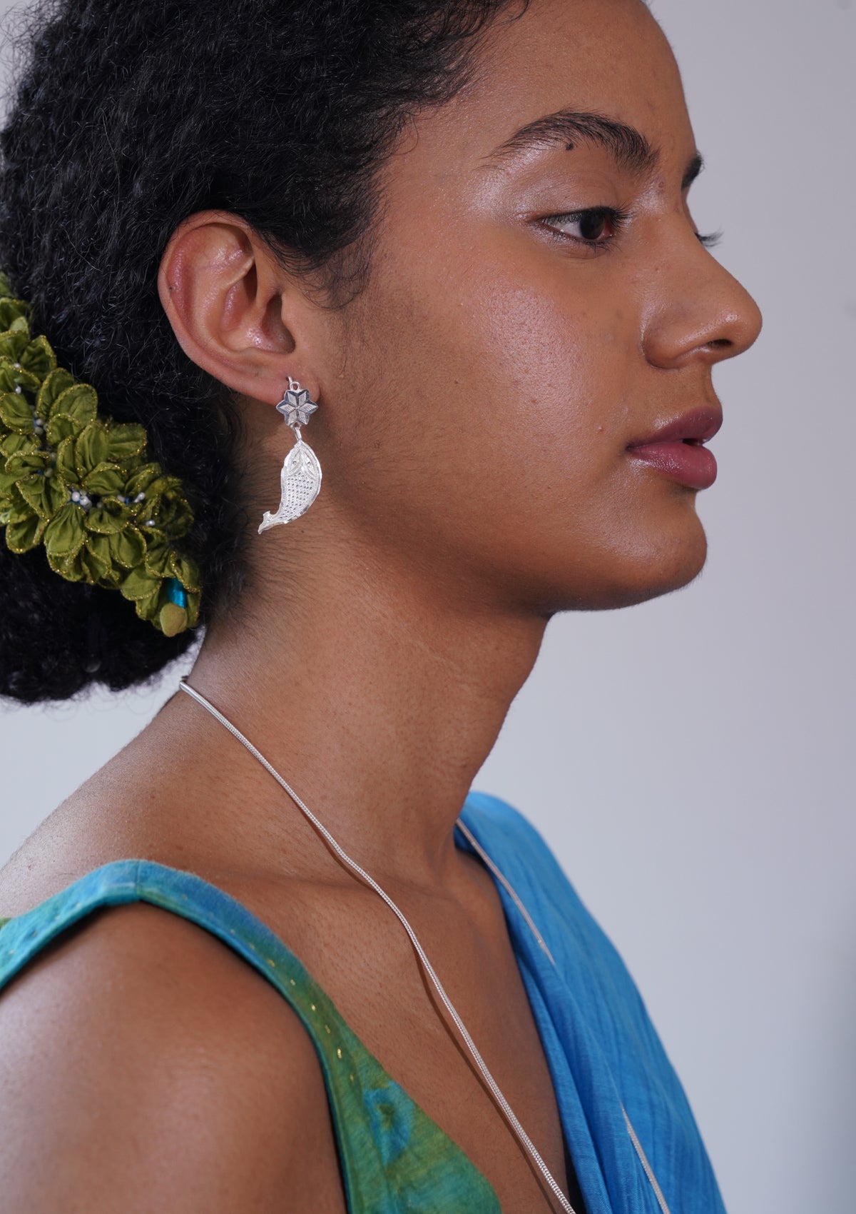 Amala Silver Earrings