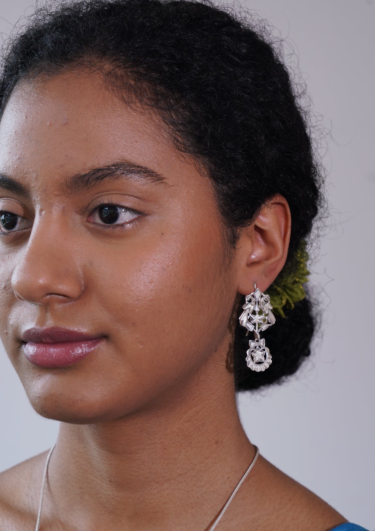 Abhilasha Silver Earrings