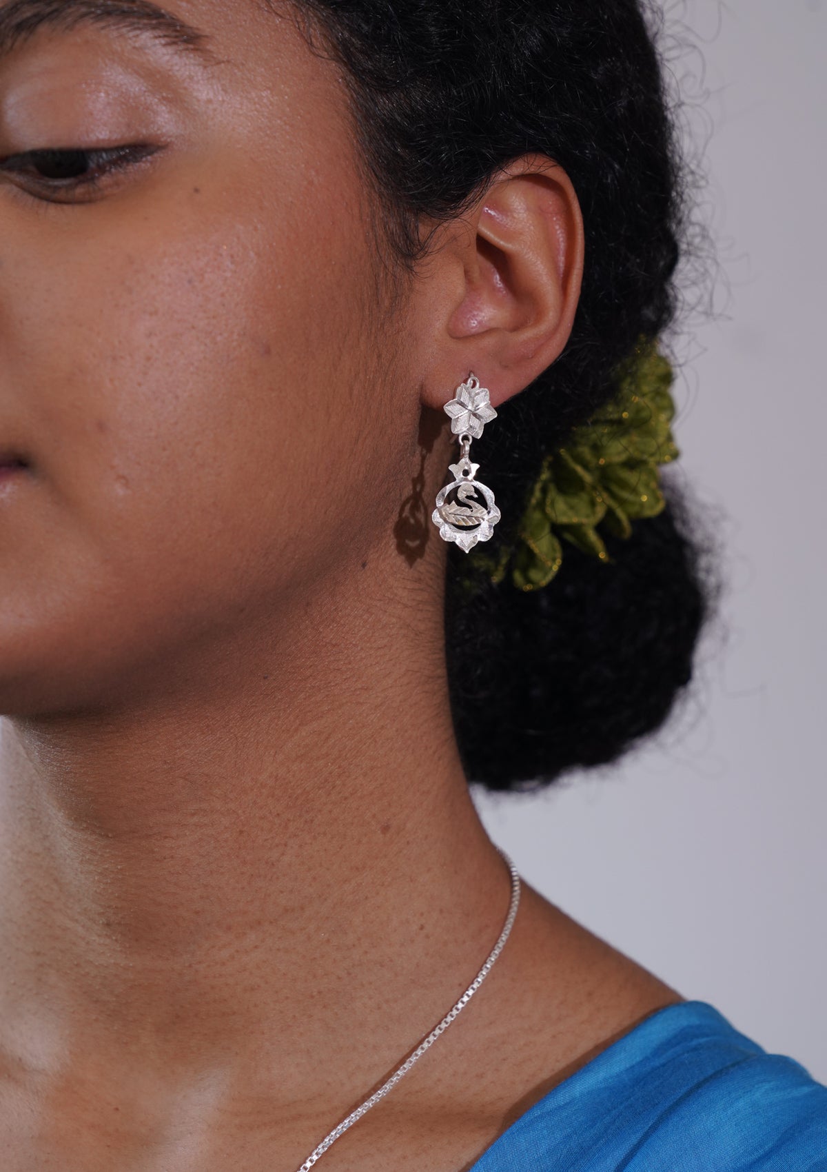 Anandi Silver Earrings