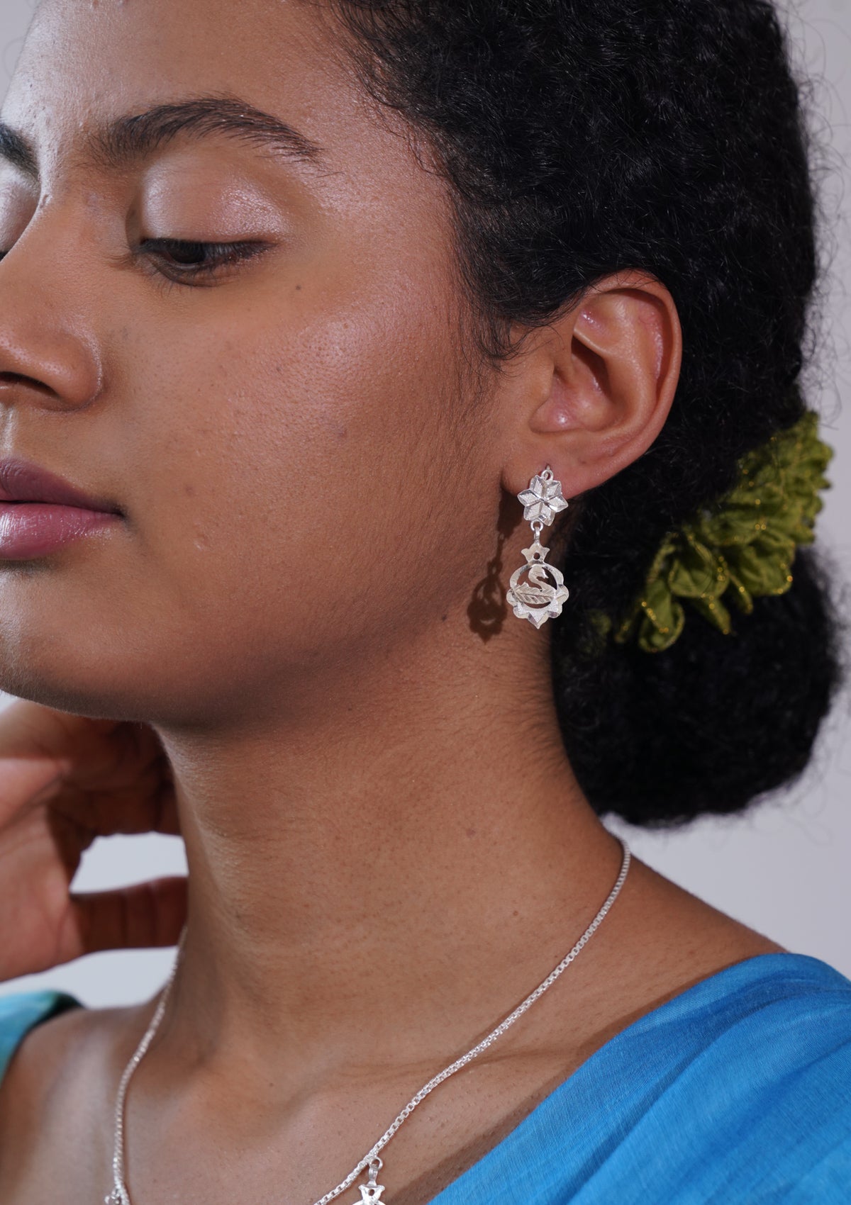 Anandi Silver Earrings