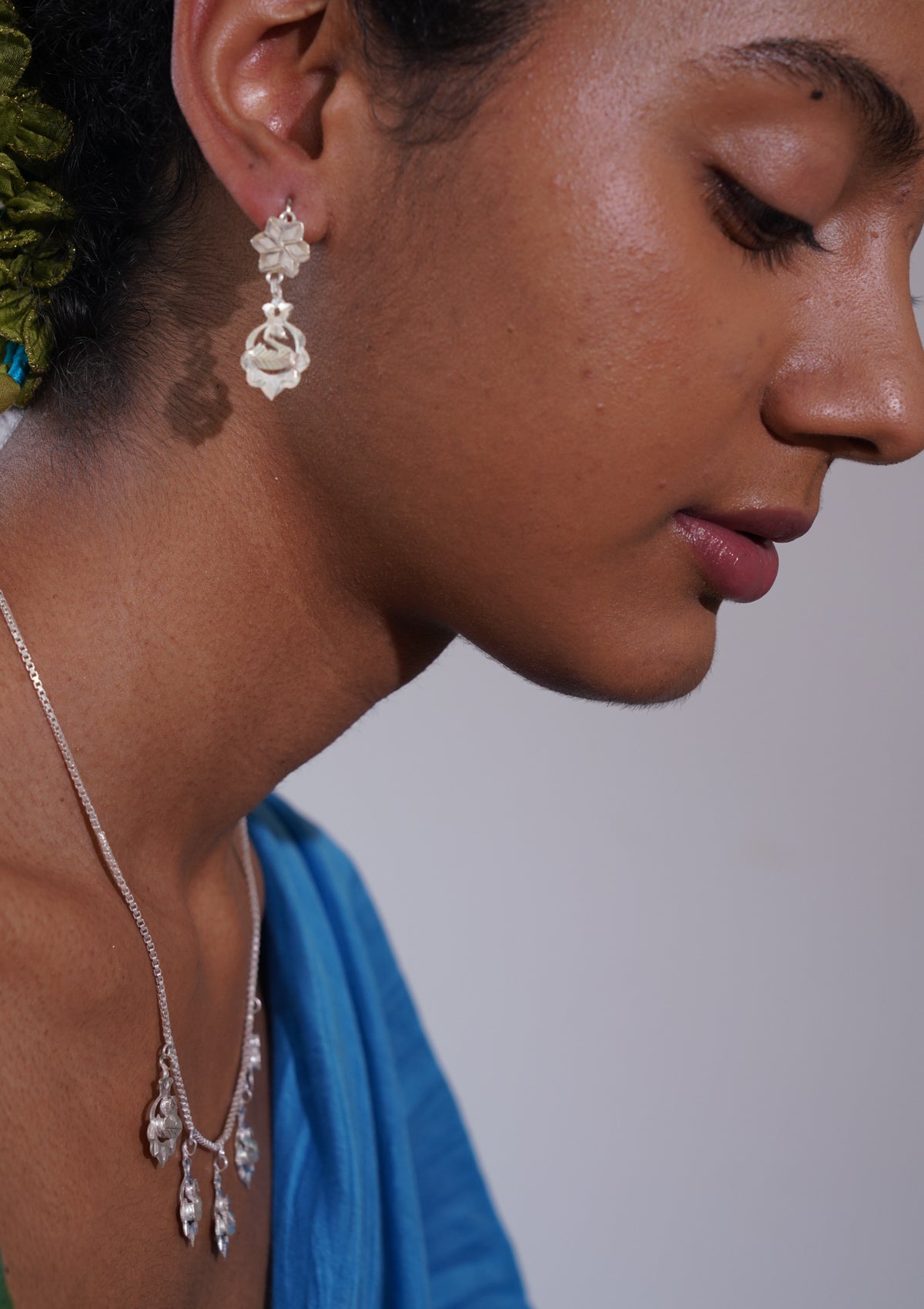 Anandi Silver Earrings