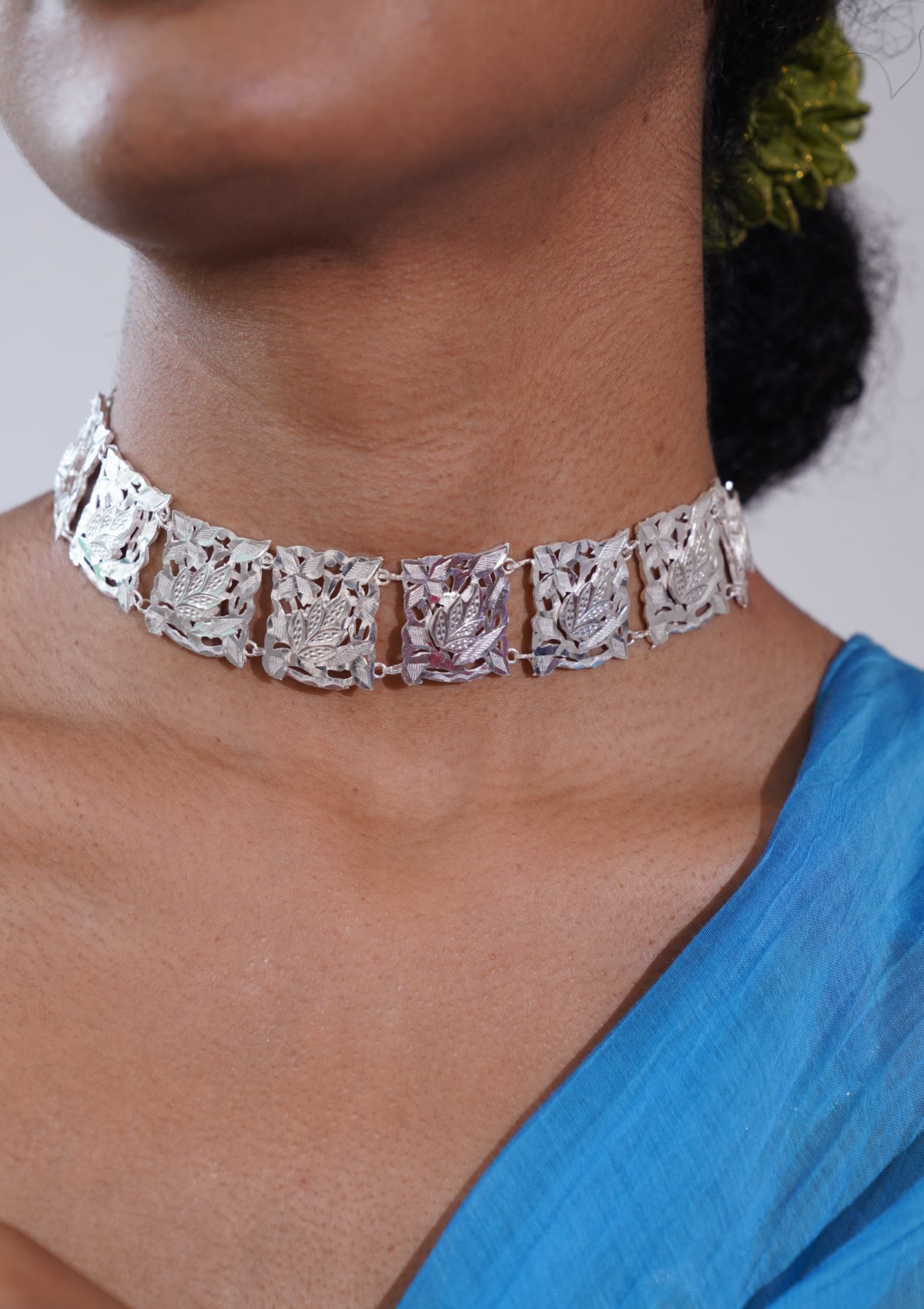 Indira Silver Necklace