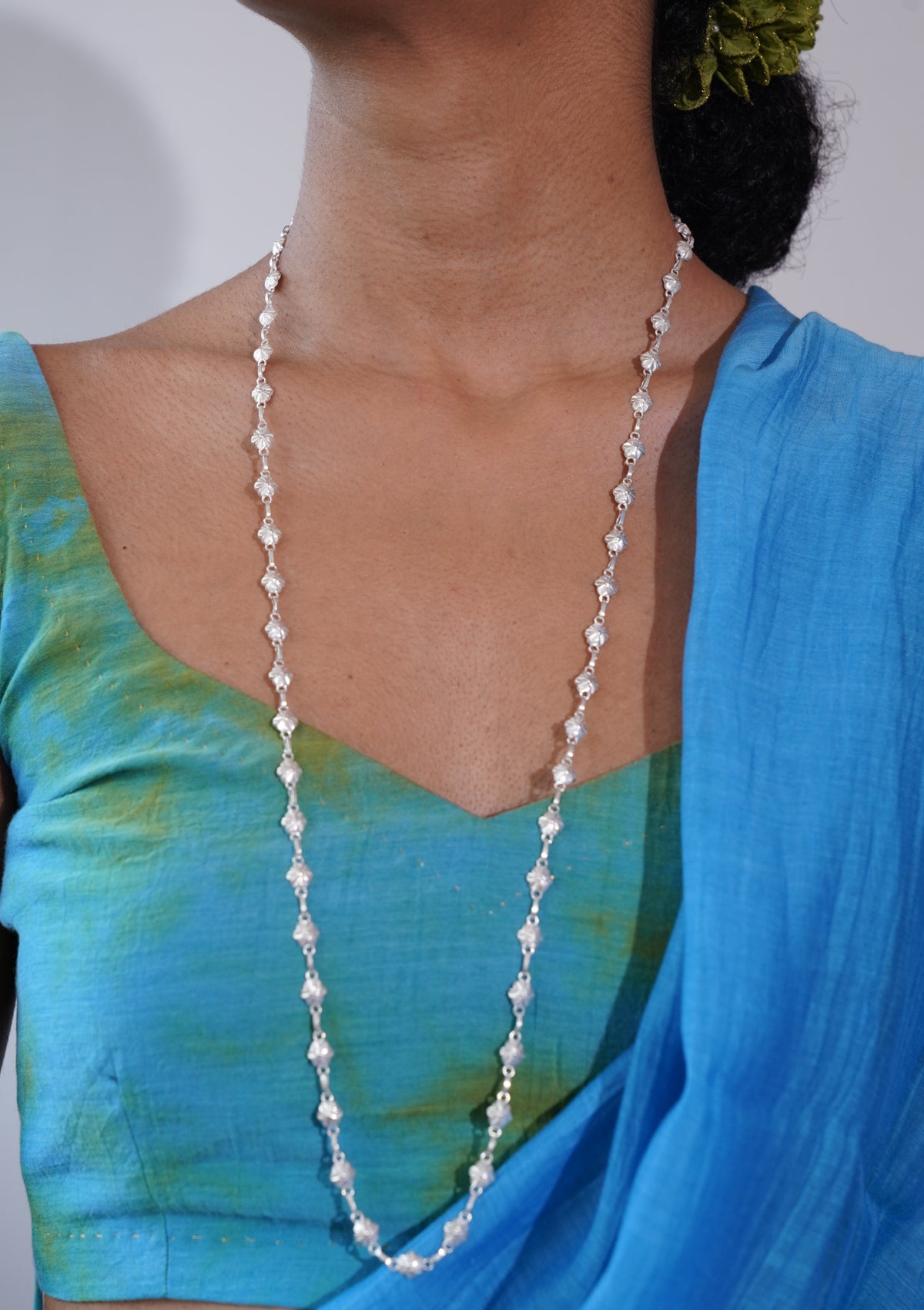 Anvi Silver Necklace