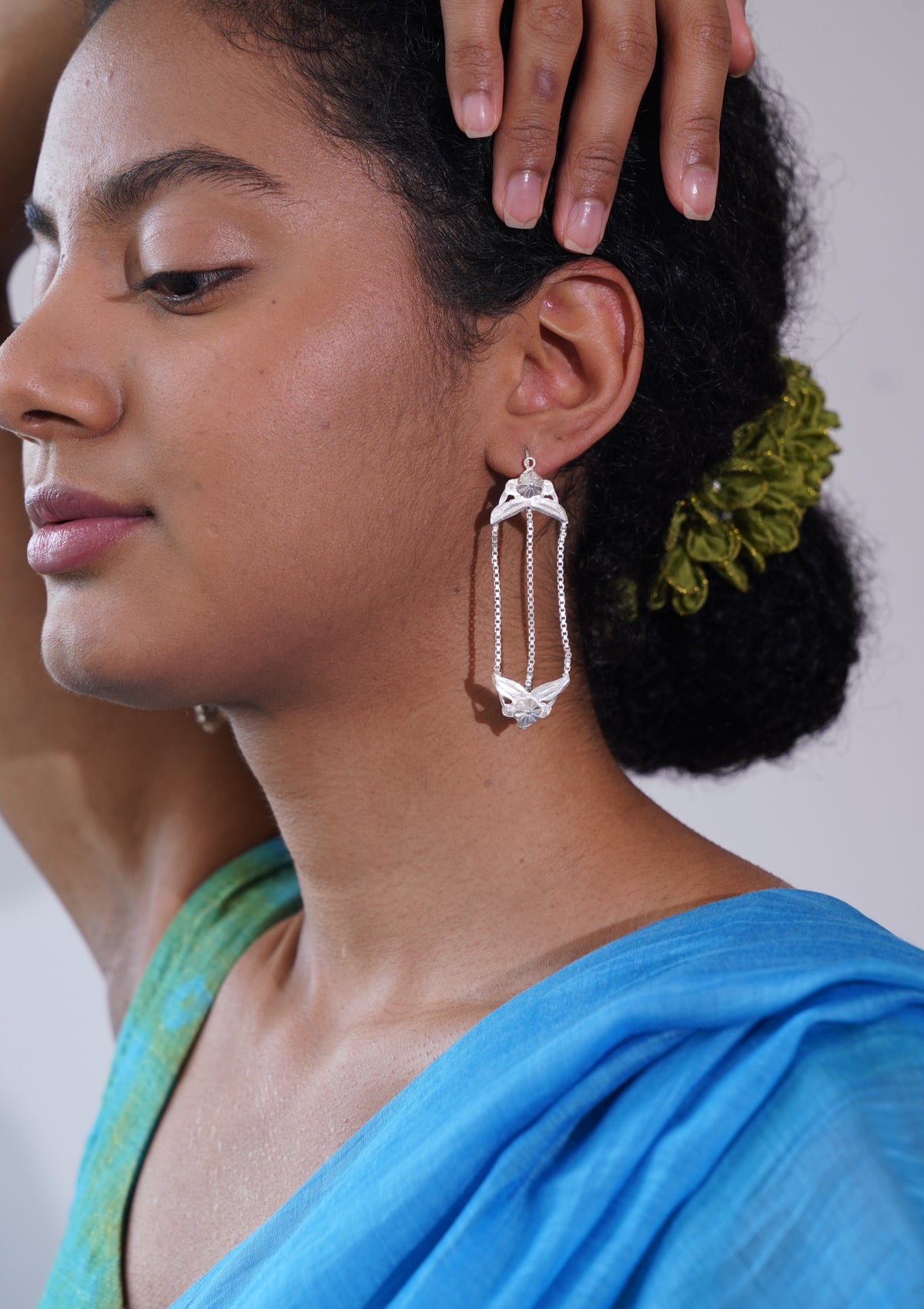 Bhadra Silver Earrings