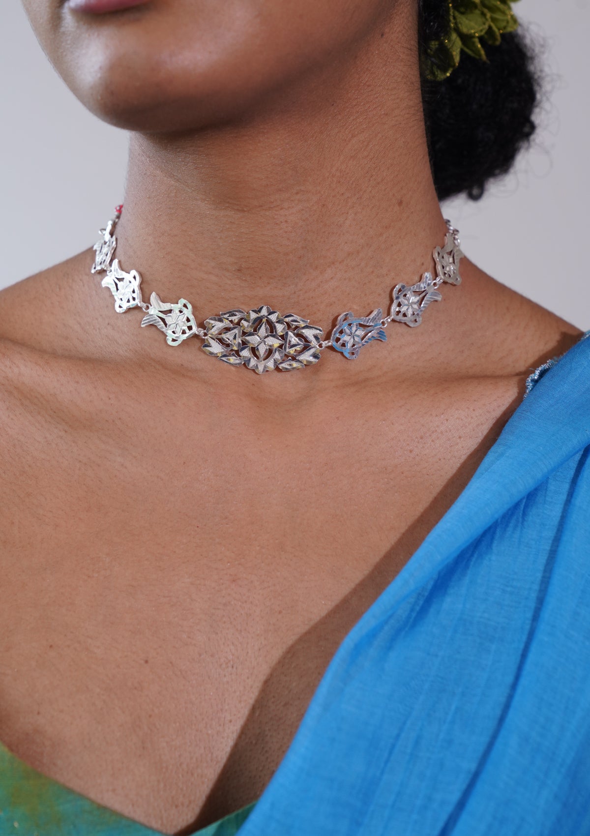 Aramati Silver Necklace