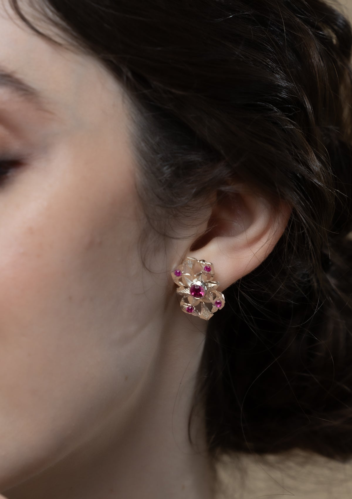 Sarika Handmade Silver Earrings