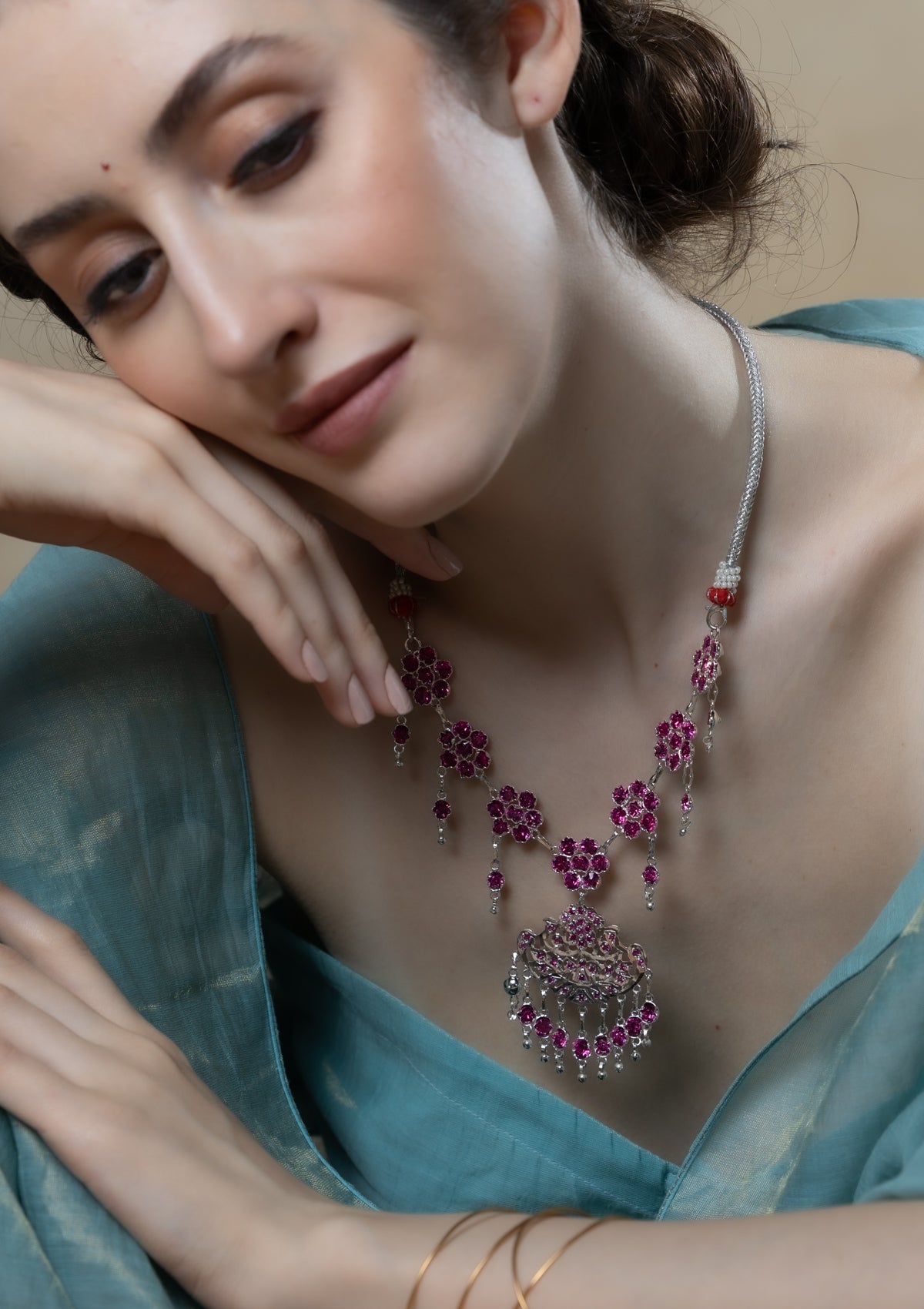 Mitra Handmade Silver Necklace
