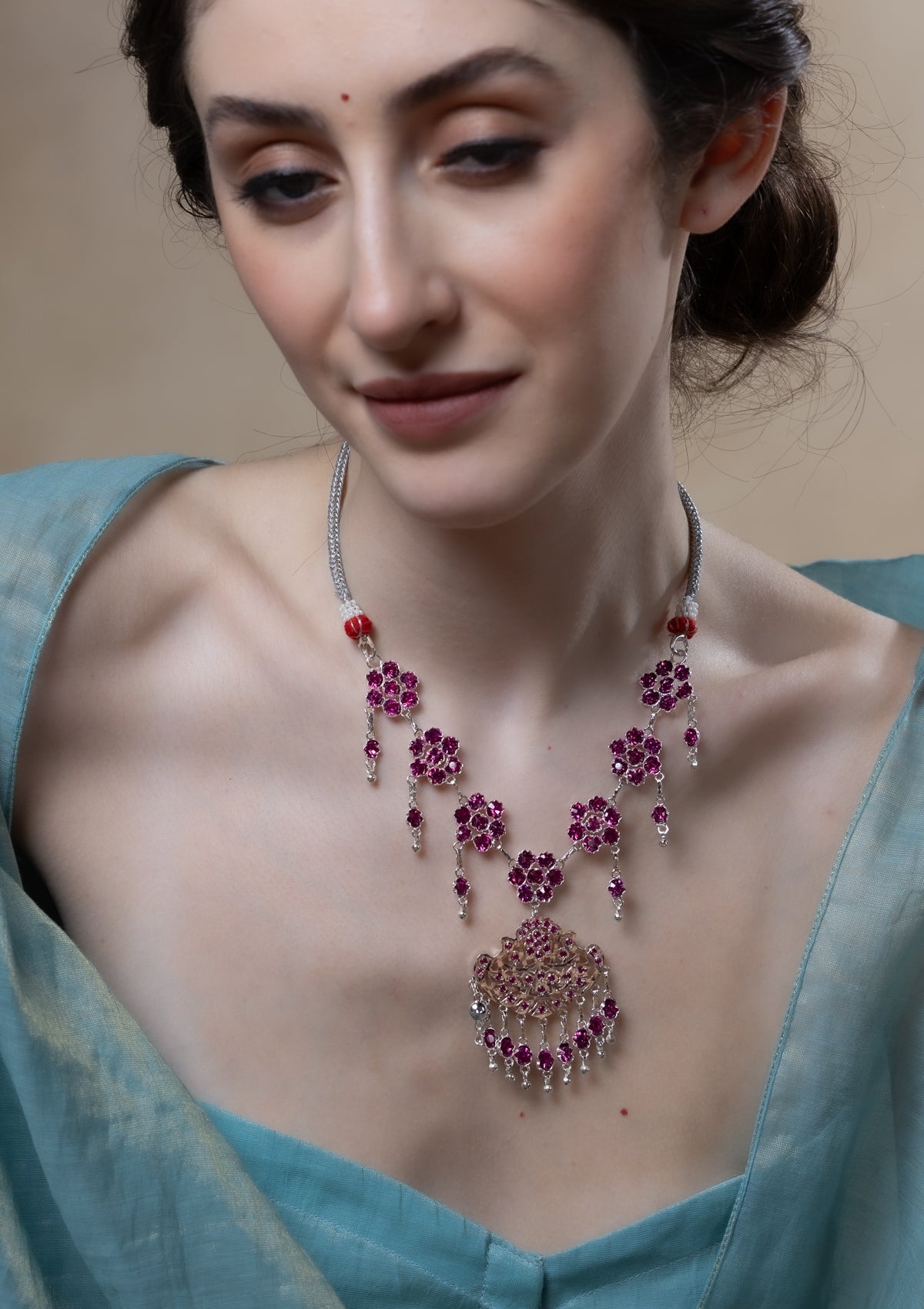 Mitra Handmade Silver Necklace