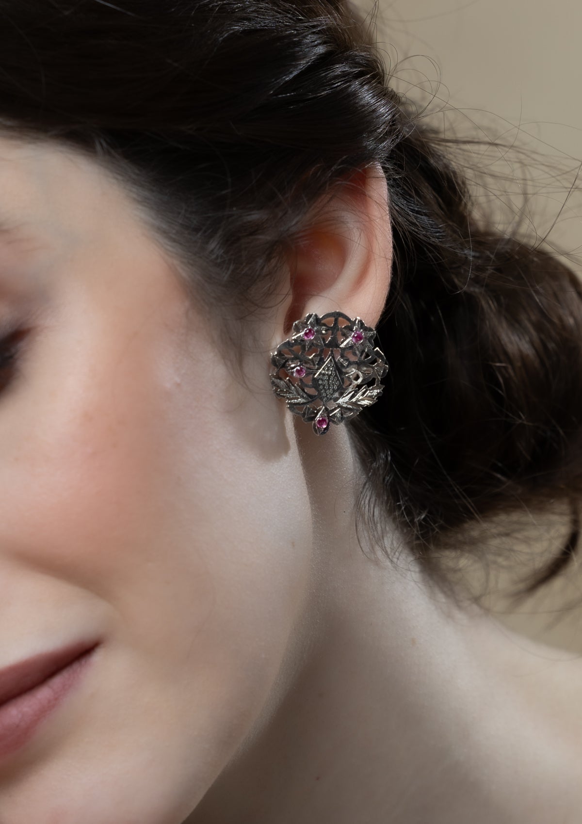 Ezza Handmade Silver Earrings