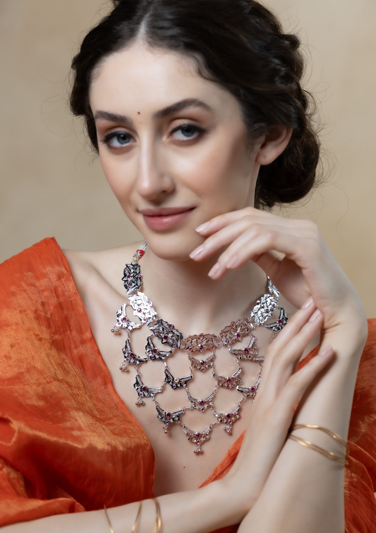Sarita Silver Necklace