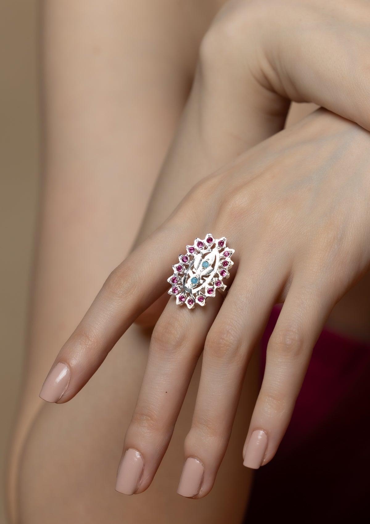 Vedika Homemade Silver Ring
