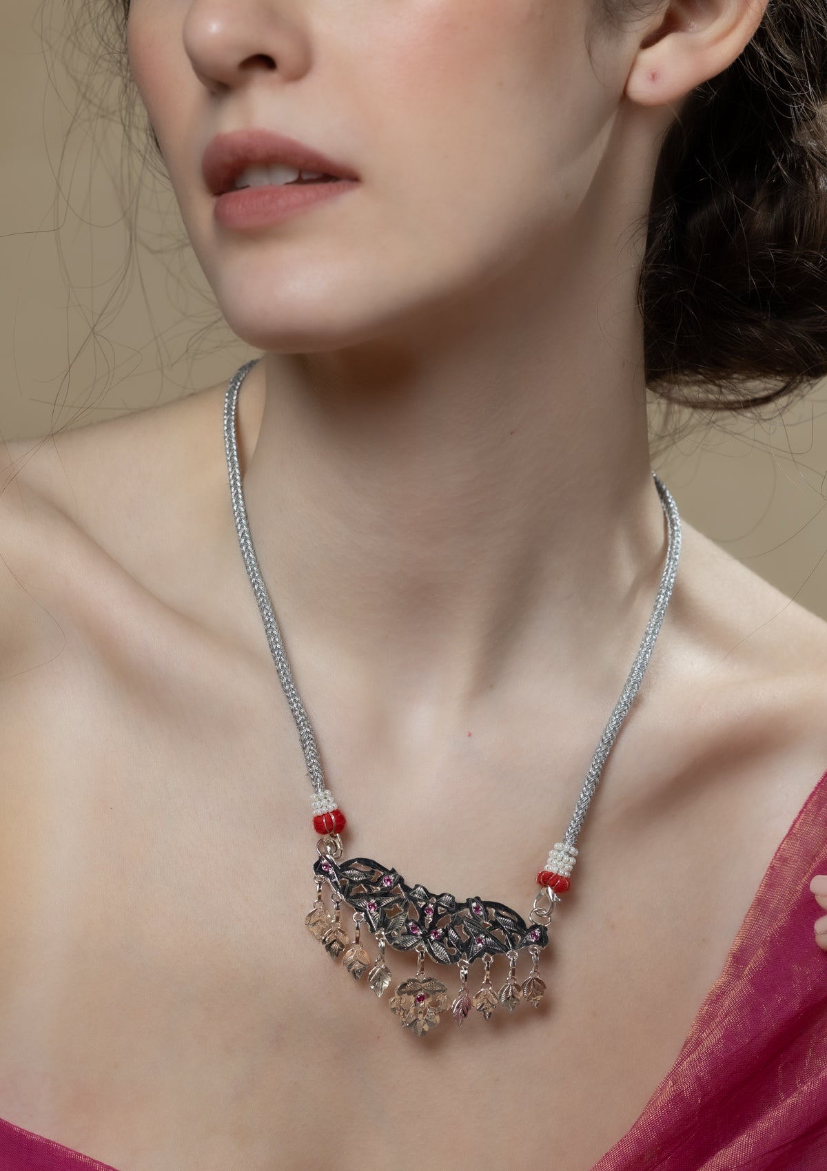Aza Handmade  Silver Necklace