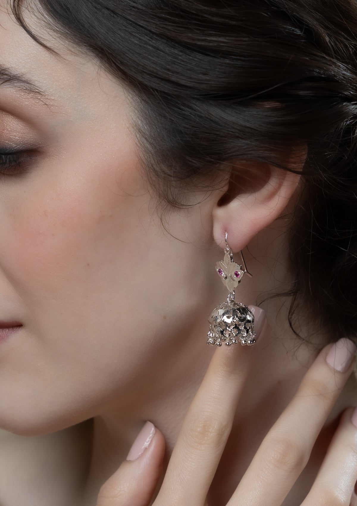 Salma Handmade Silver Earrings