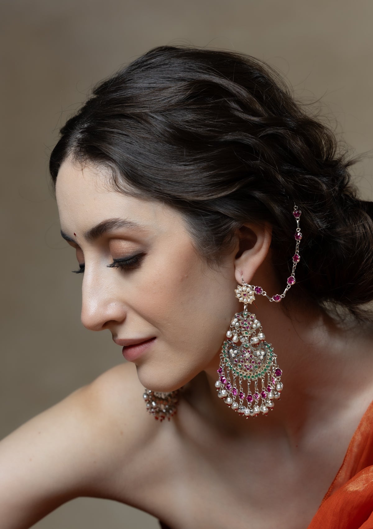 Sabira Handmade Silver Earrings