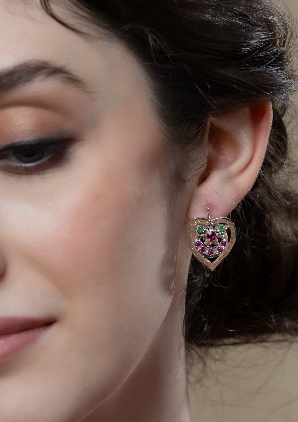 Dilruba Handmade Silver Earrings