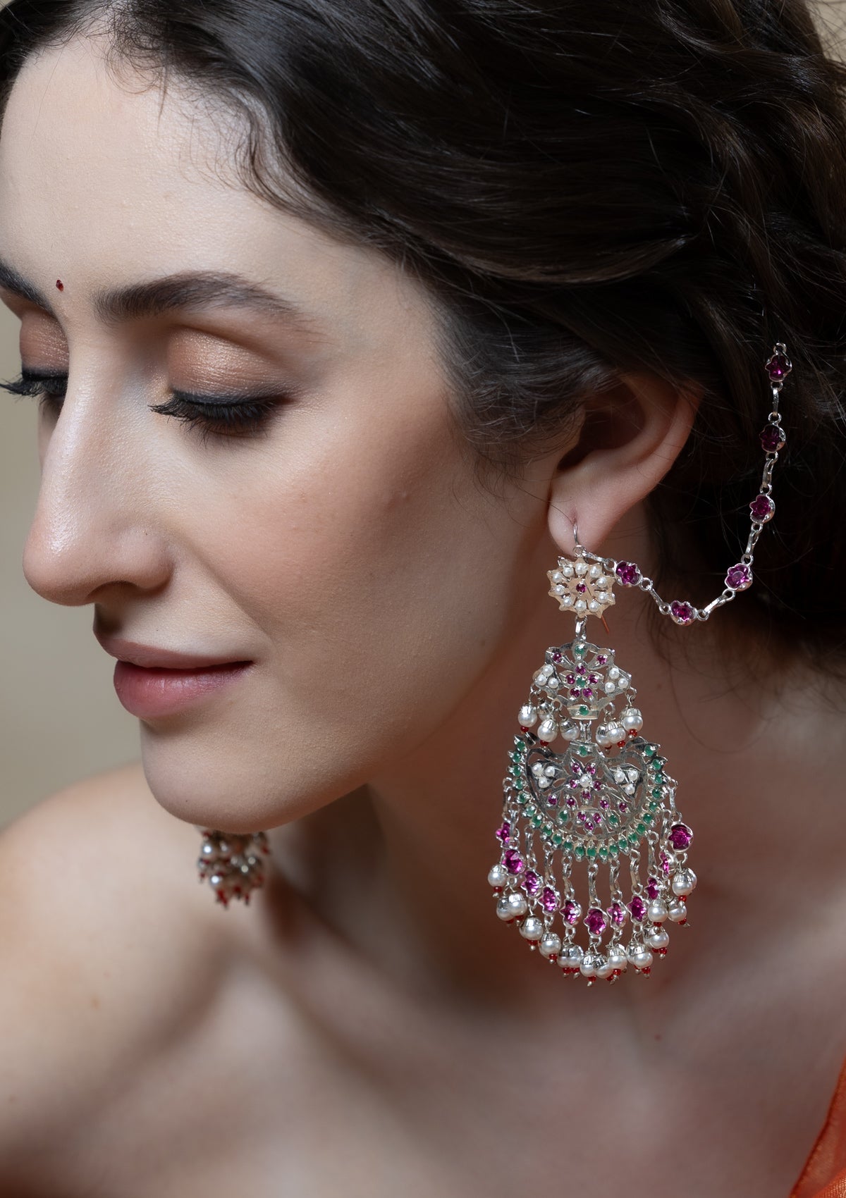 Sabira Handmade Silver Earrings