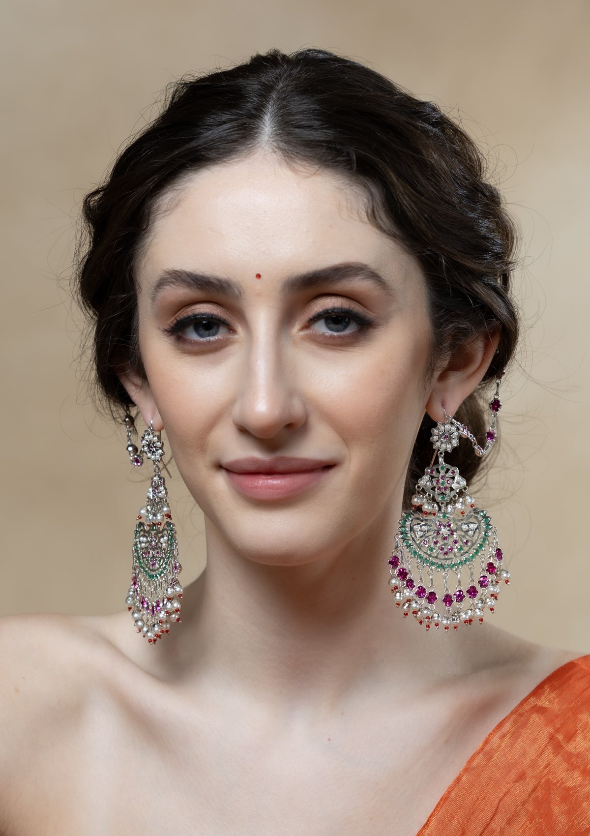 Sabira Handmade Silver Earrings