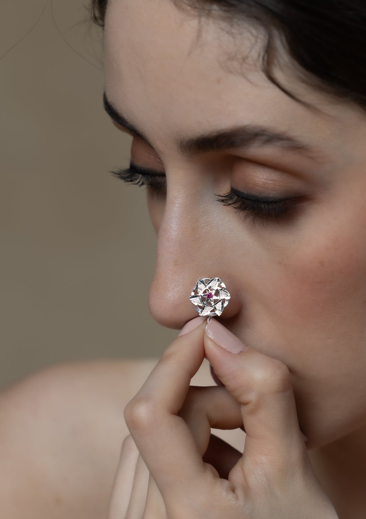 Sobia Handmade Silver Nosepin
