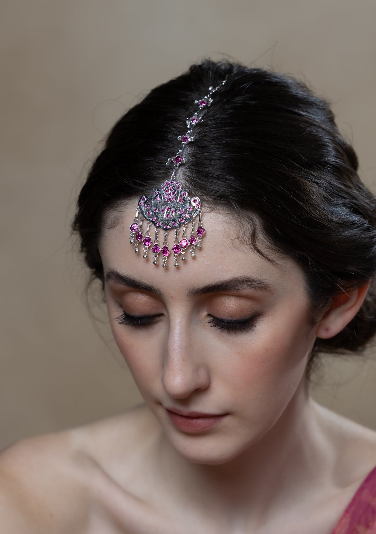 Sukhmani Handmade Silver Mangtikka