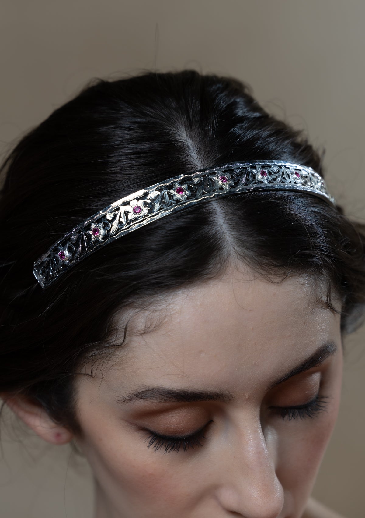 Mahi Handmade Silver Hairband