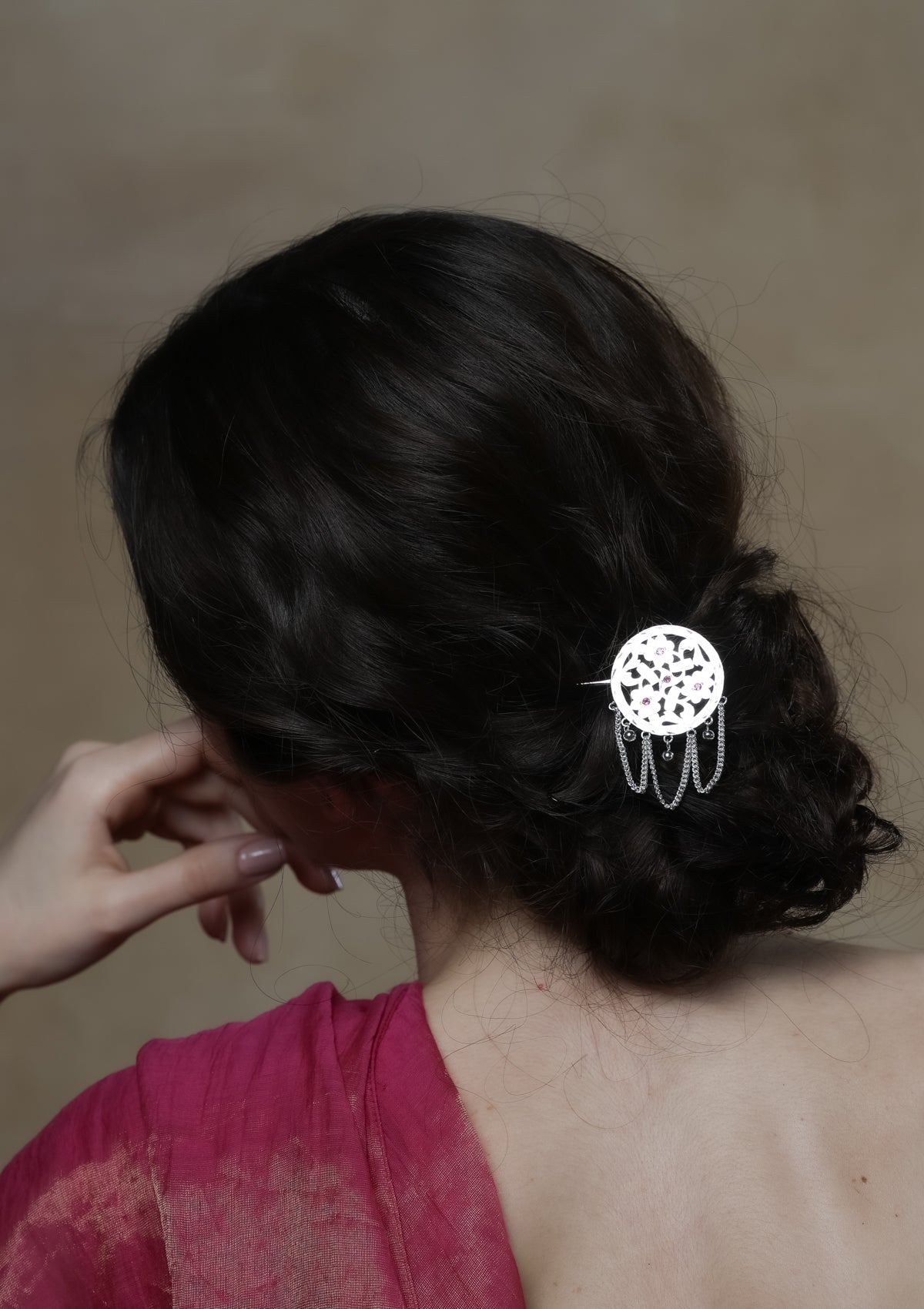 Eira Handmade Silver Hairpin