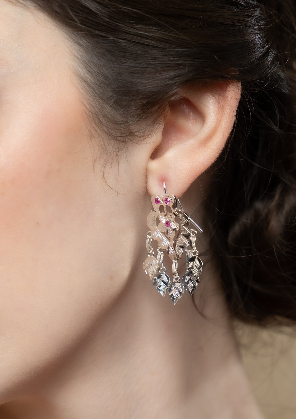 Imrana Handmade Silver Earrings