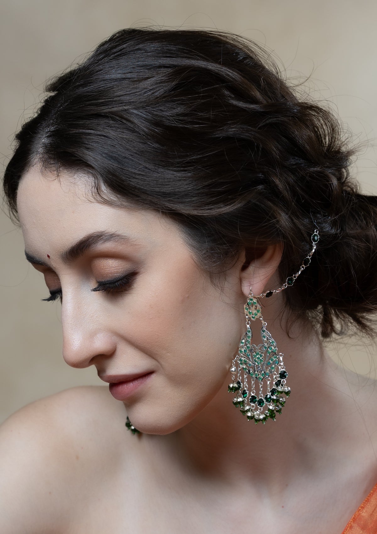 Yashomati Handmade Silver Earrings