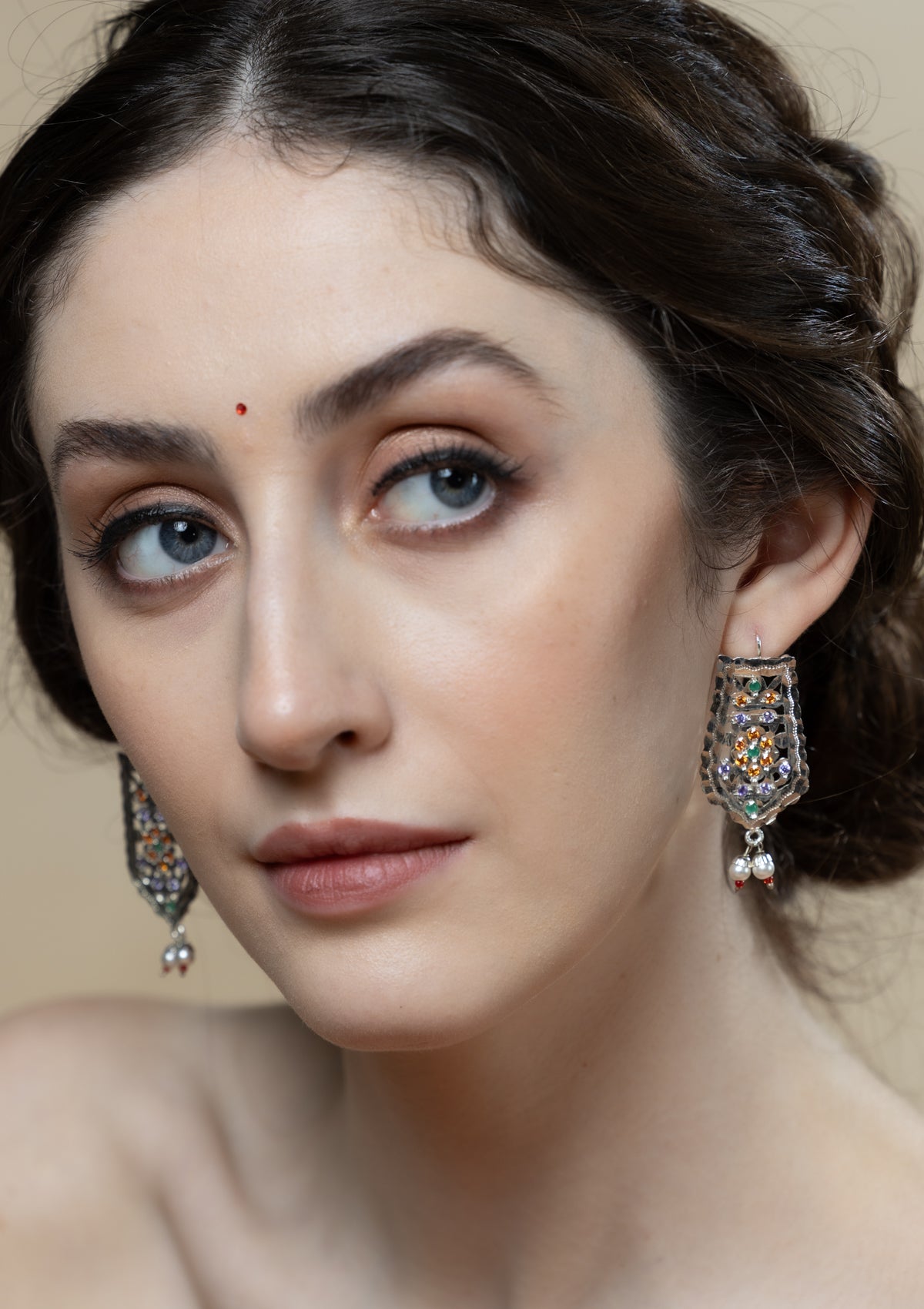 Mayuri Handmade Silver Earrings