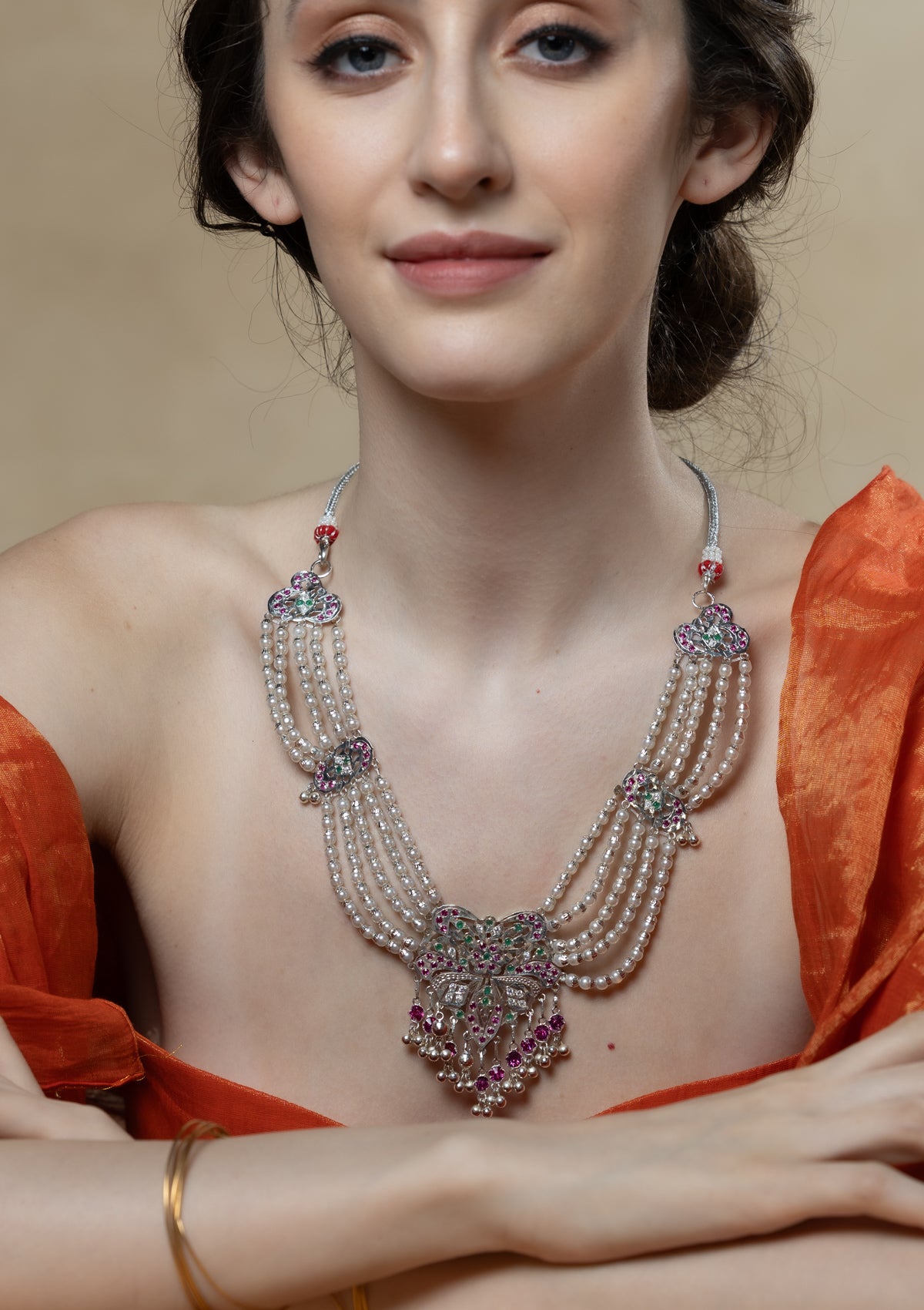 Junaina Handmade Silver Necklace