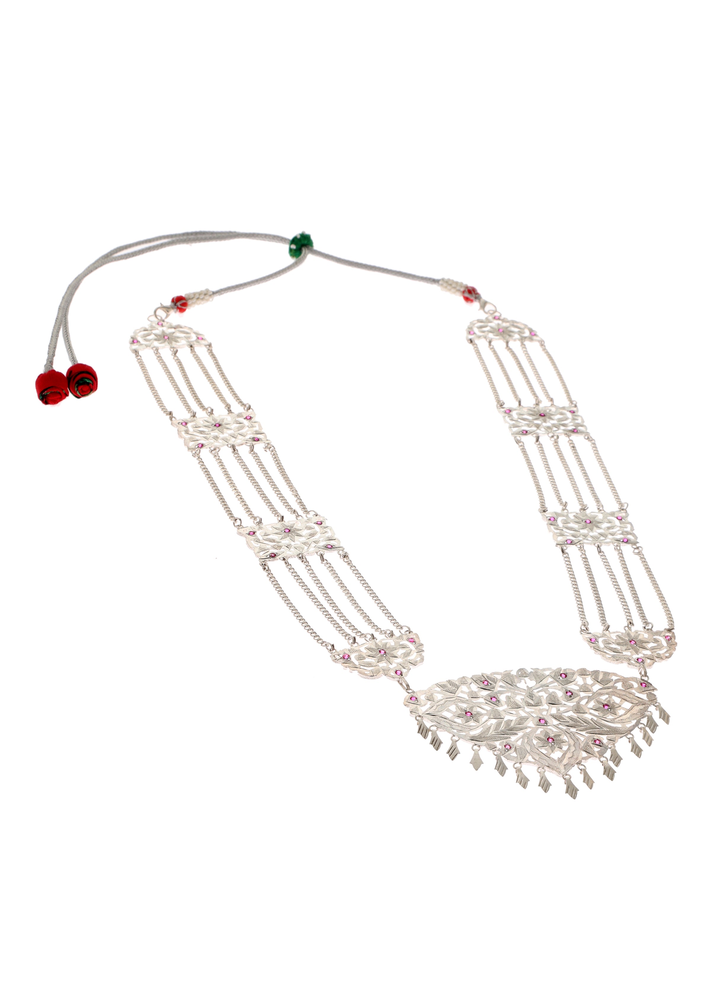 Rani Haar Handmade Silver Necklace