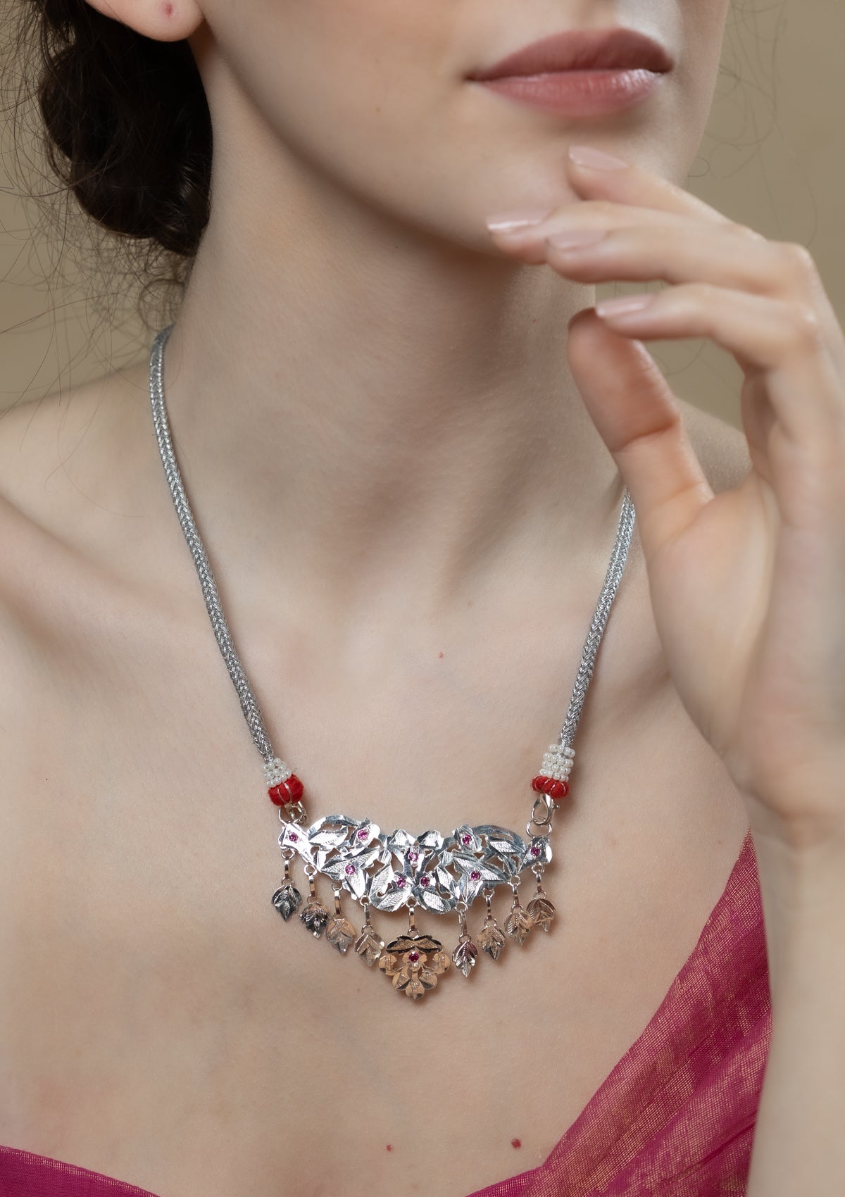 Aza Handmade  Silver Necklace