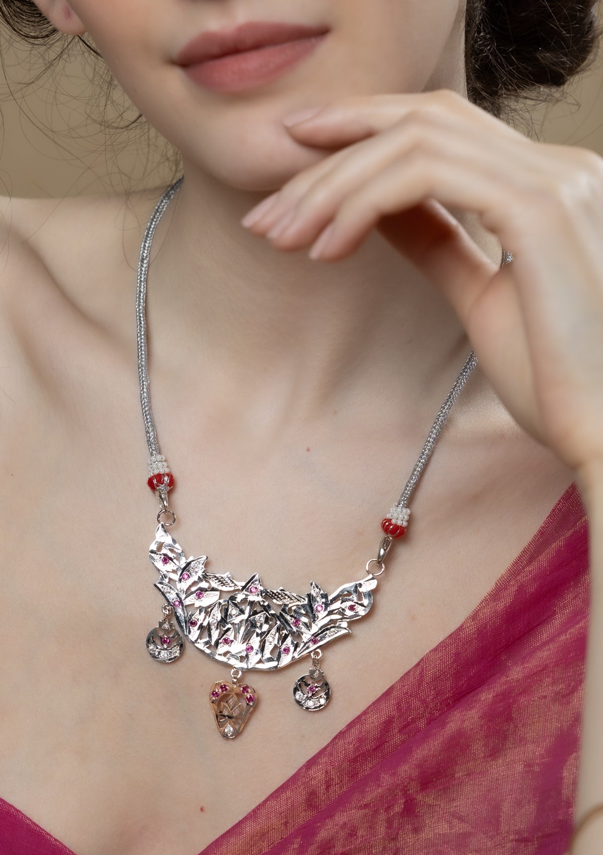 Binal Handmade Silver Necklace