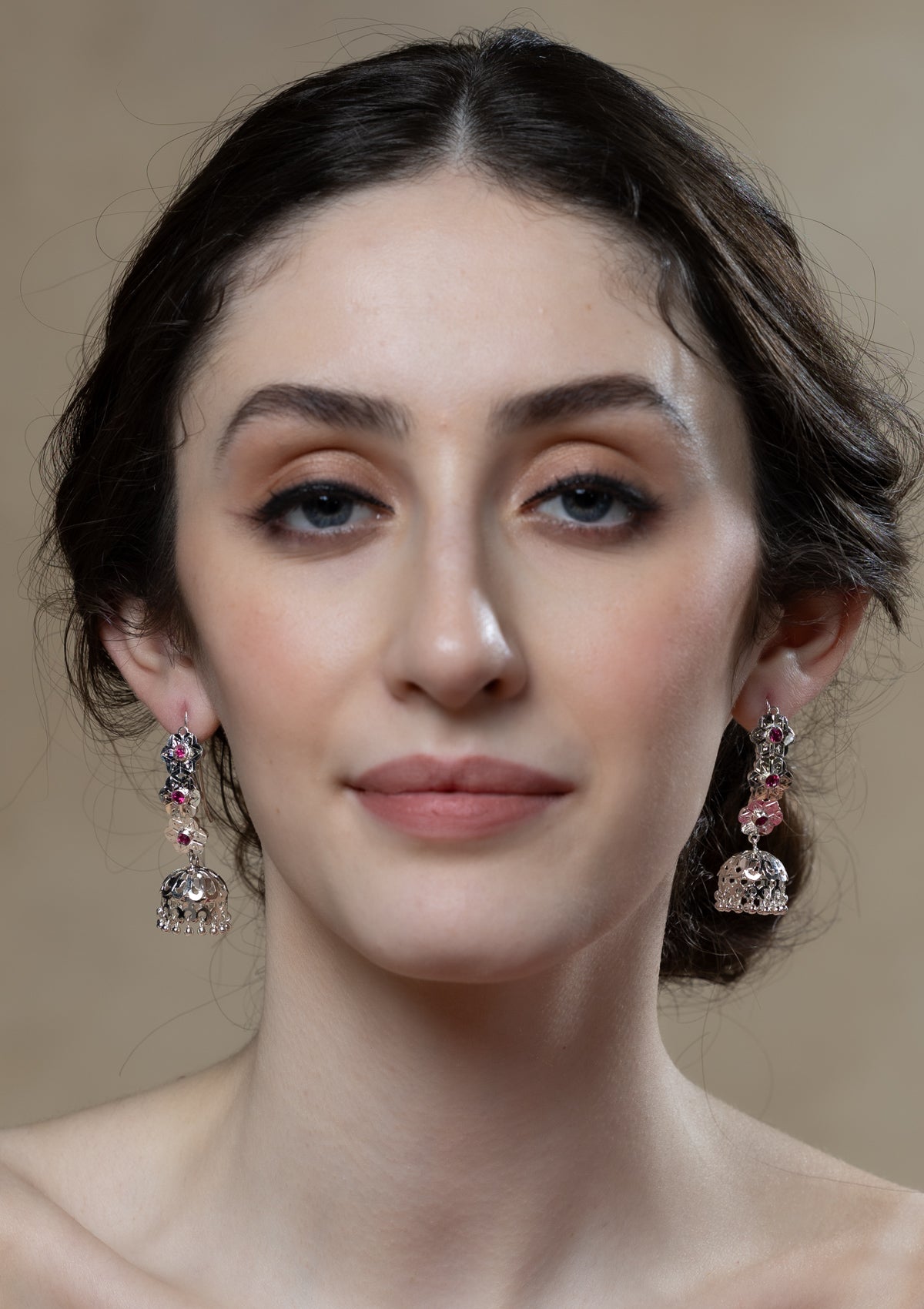 Ruhi Handmade Silver Earrings