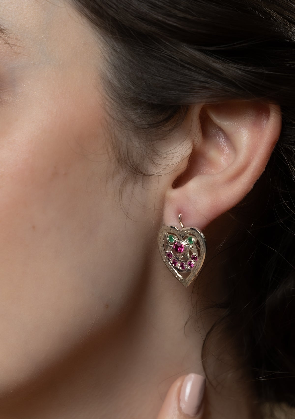 Dilruba Handmade Silver Earrings