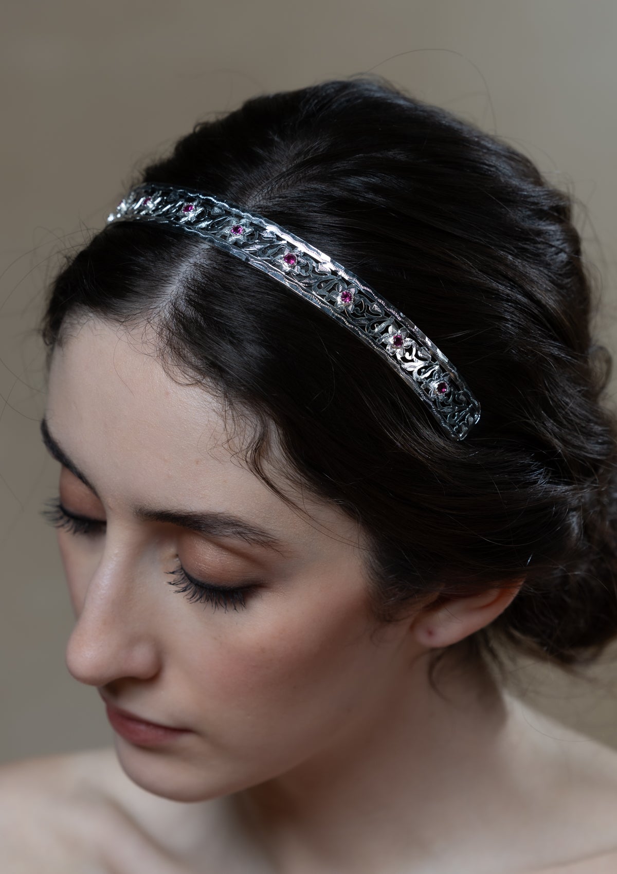 Mahi Handmade Silver Hairband