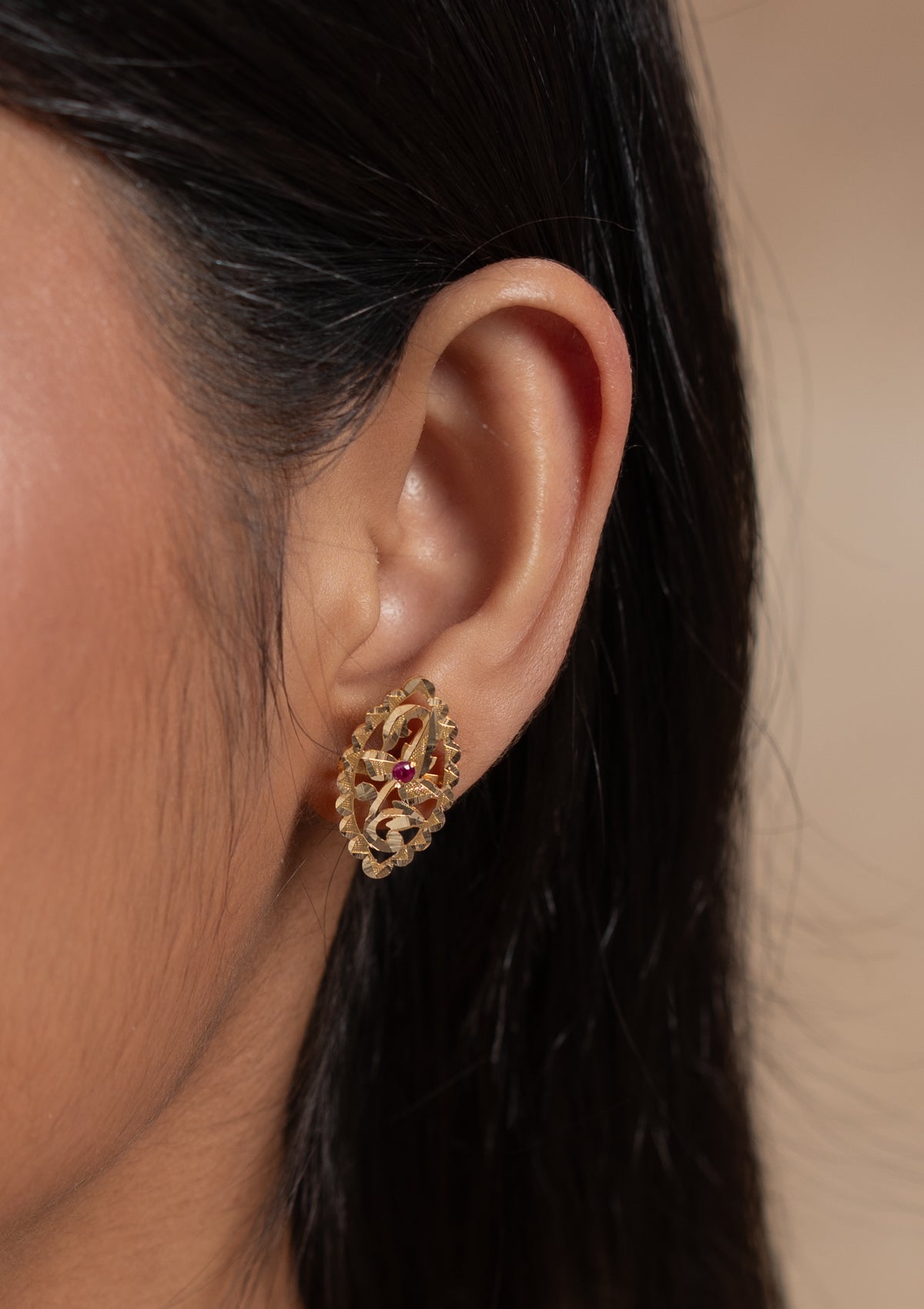 Mohita Gold Earrings
