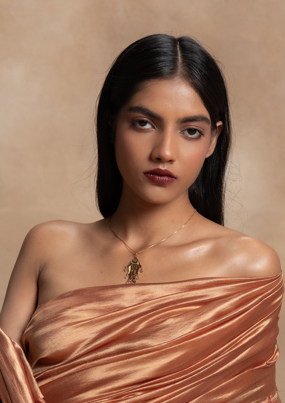 Matsya Gold Pendant