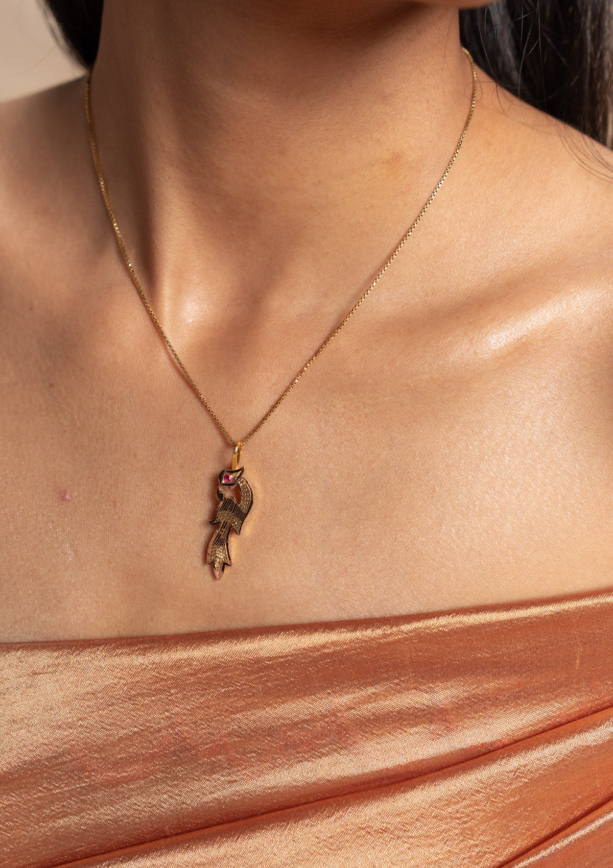 Panchi Gold Pendant