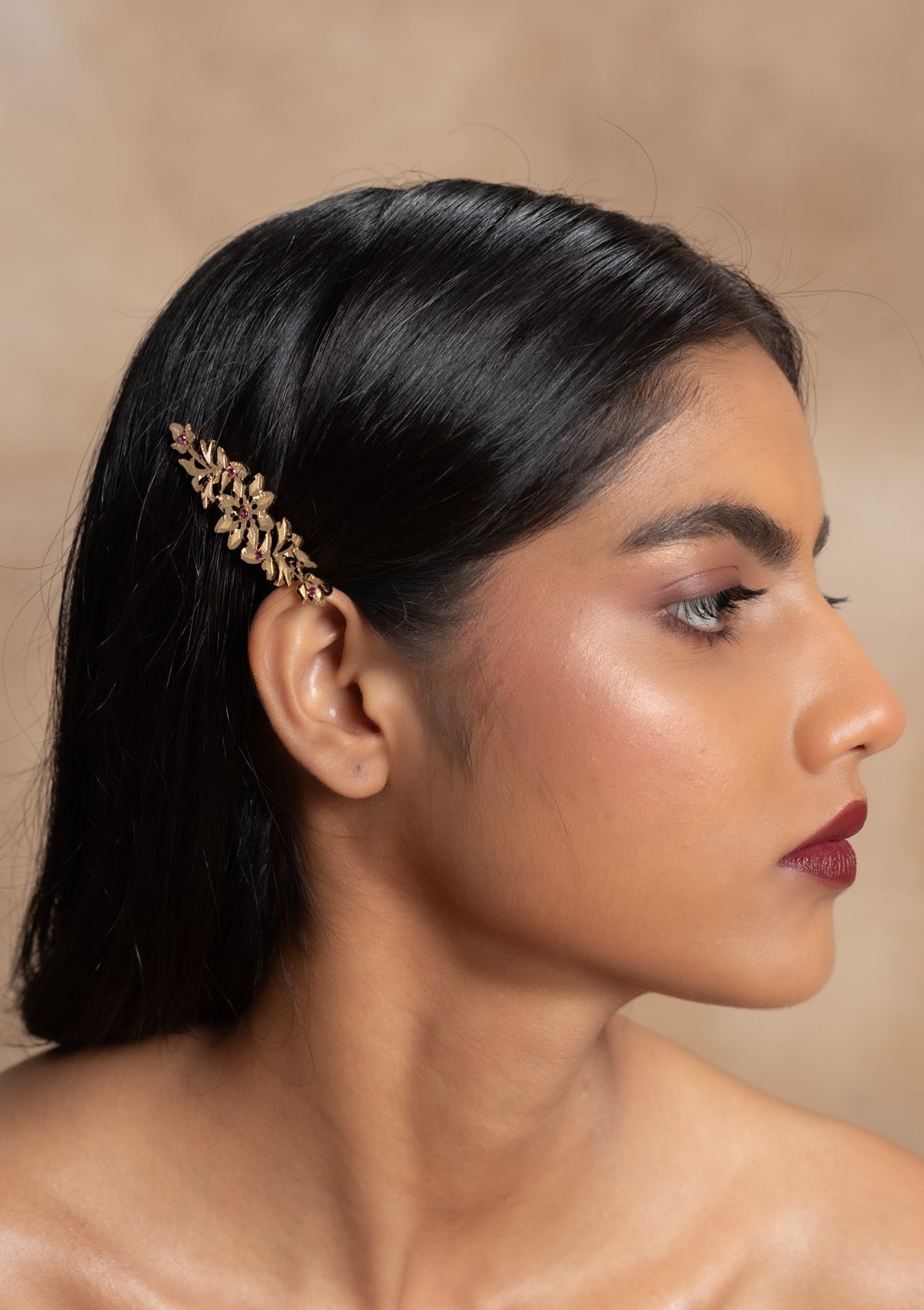 Heeba Gold Hair Pin