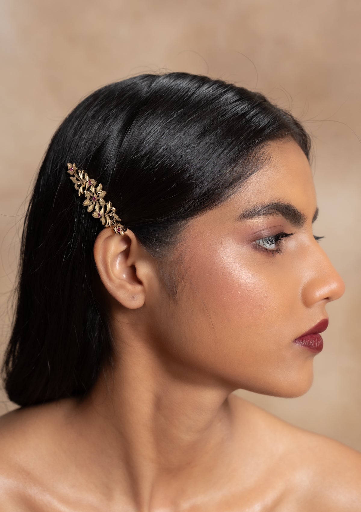 Heeba Gold Hair Pin